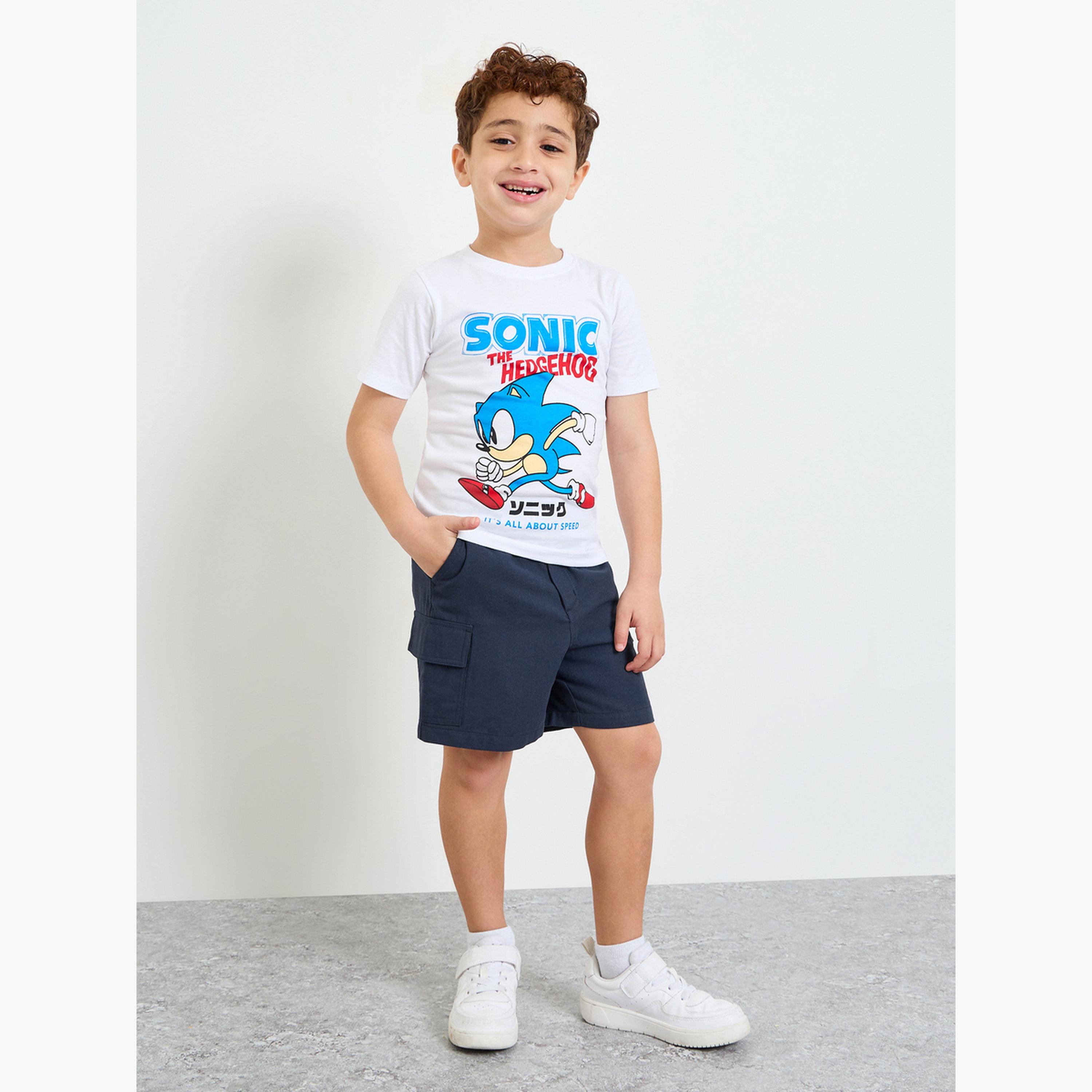 شورت كارغو قطن بقصة عادية للأولاد-boys-clothing-bottoms-shorts-image-2