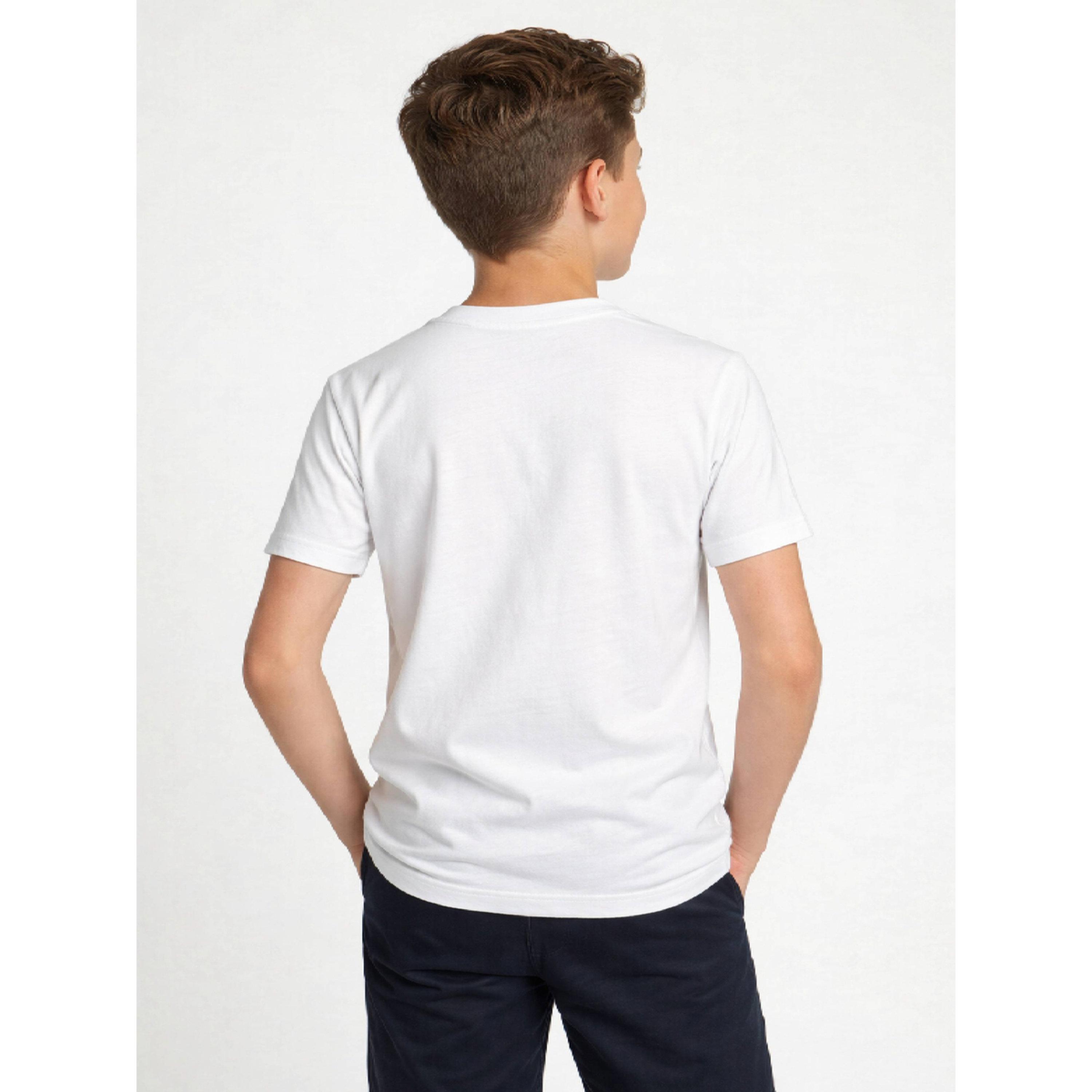 تيشيرت بياقة دائرية وشعار جرافيك للأولاد-boys-clothing-tshirtsandpolos-image-2