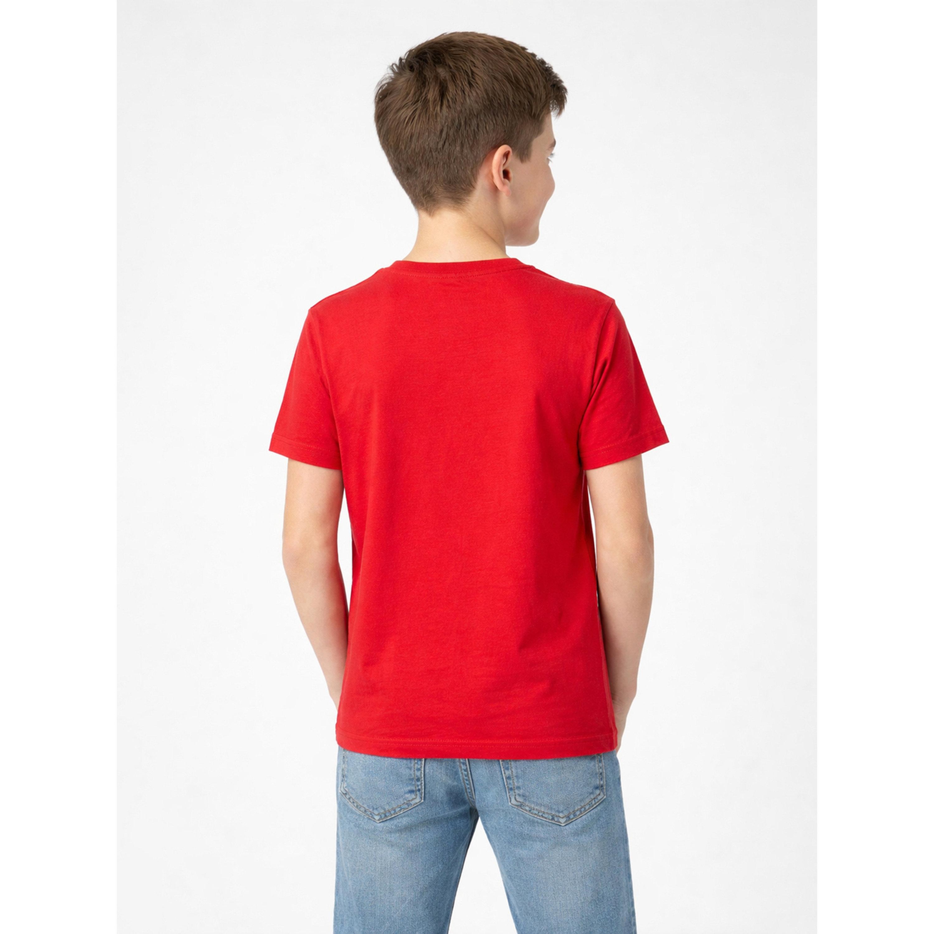 تيشيرت بياقة دائرية وشعار جرافيك للأولاد-boys-clothing-tshirtsandpolos-image-3