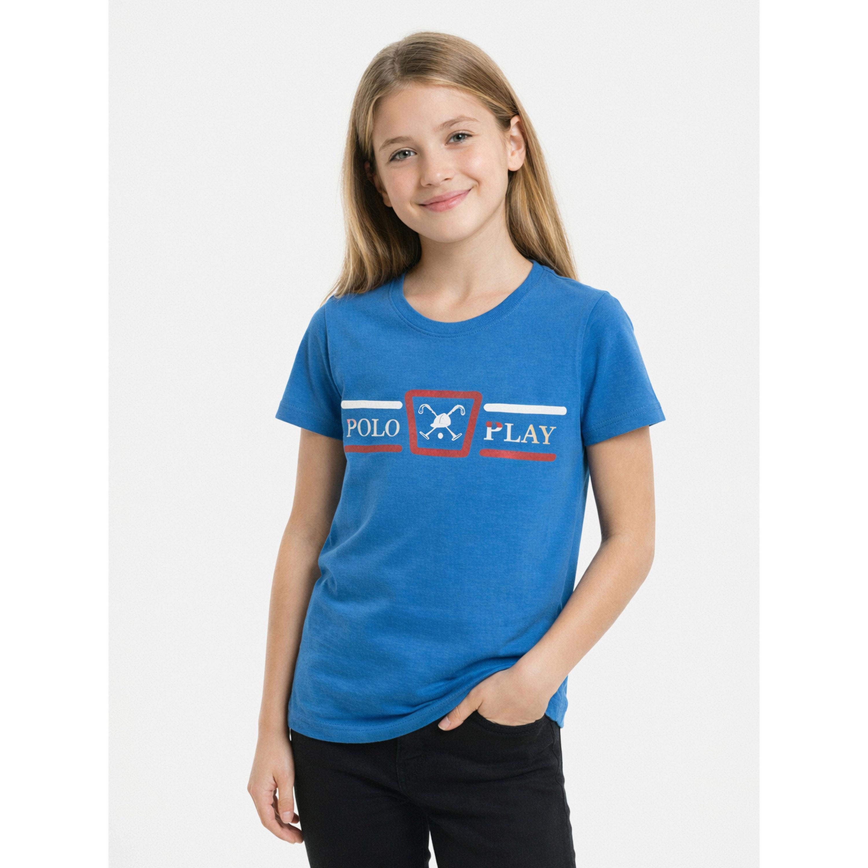 Polo Play X Styli Teen Girls Graphic Logo Crew Neck T-Shirt-girls-clothing-tshirts-image-1