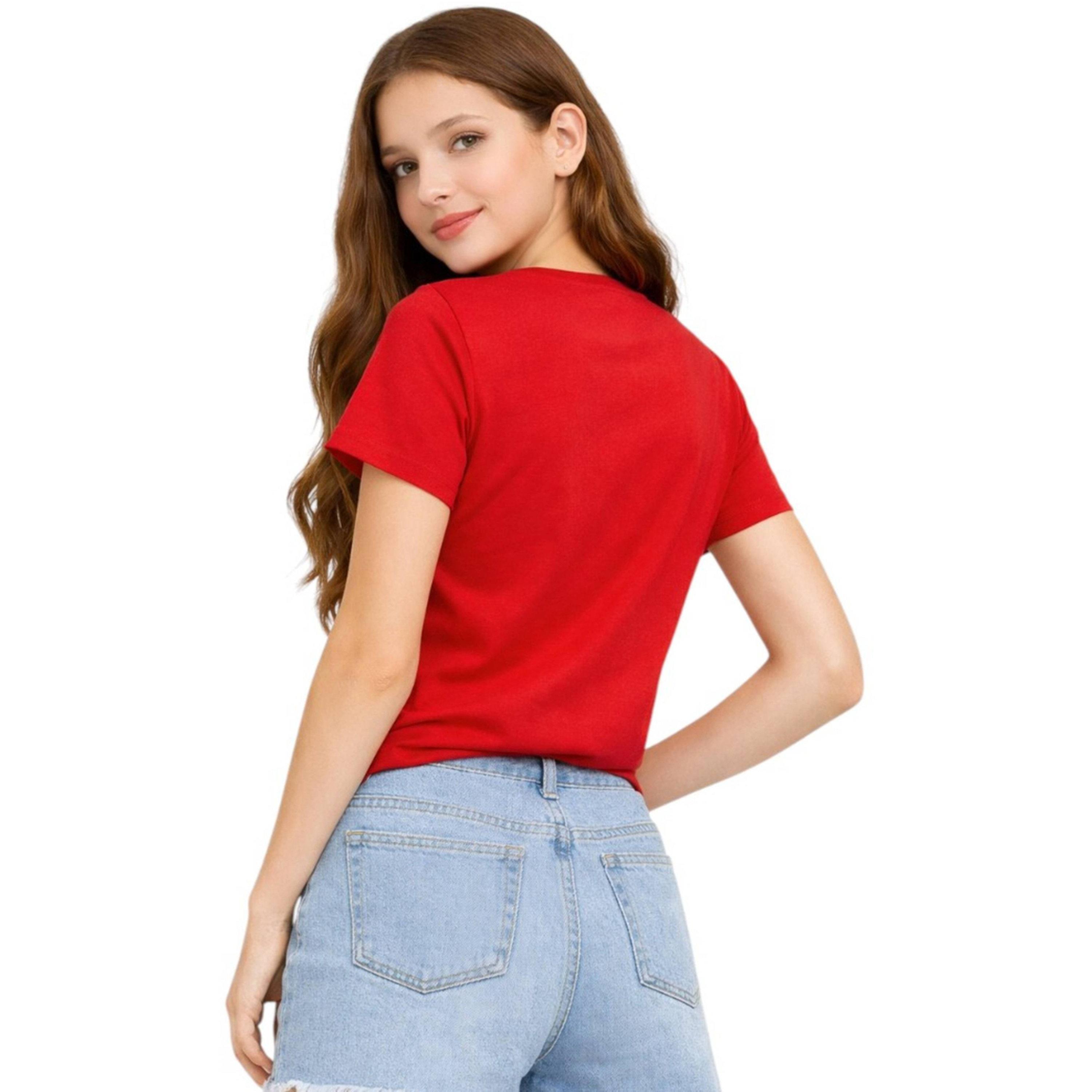 Polo Play X Styli Teen Girls Graphic Logo Crew Neck T-Shirt-girls-clothing-tshirts-image-3