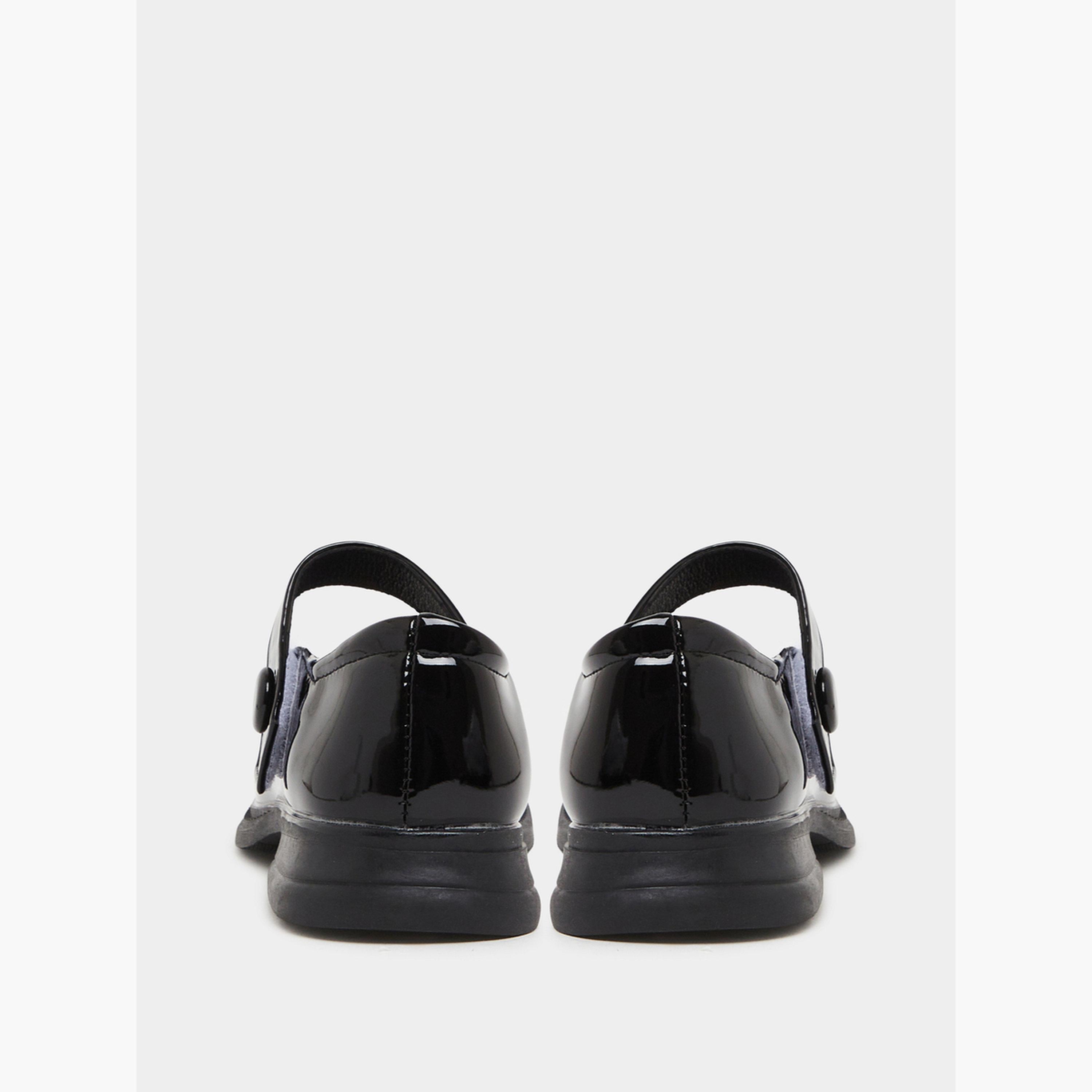 حذاء ماري جين لامع بتفاصيل أزرار للبنات-girls-shoes-schoolshoes-image-5