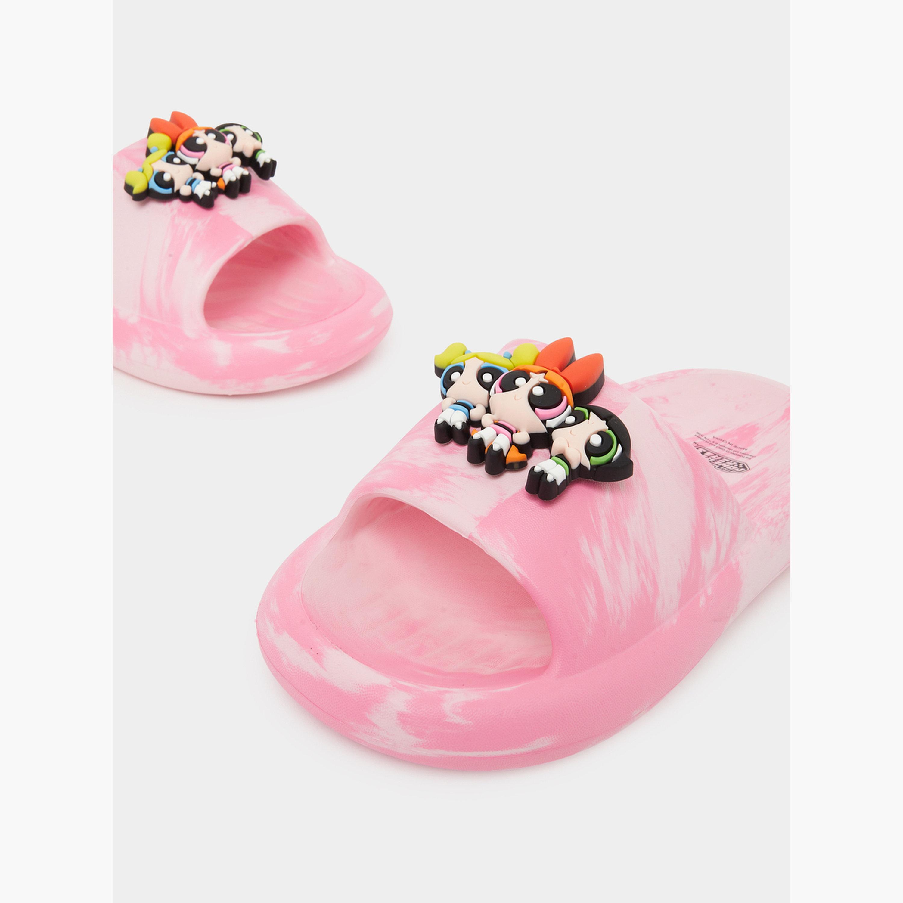 صندل سلايد باورباف للبنات-girls-shoes-flipflopsandslides-image-4