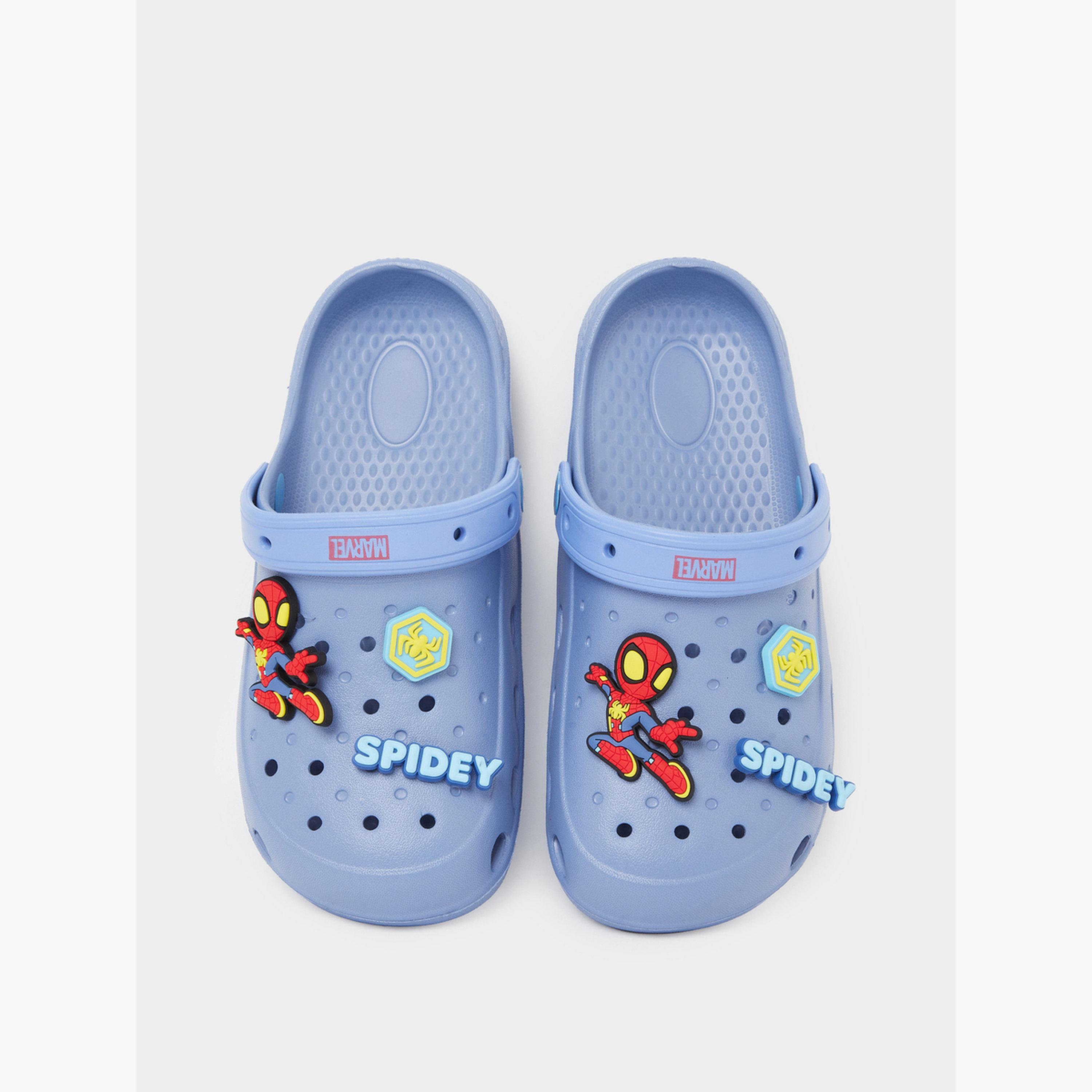 Styli Boys Spider-Man Clogs-boys-shoes-flipflopsandslides-image-4