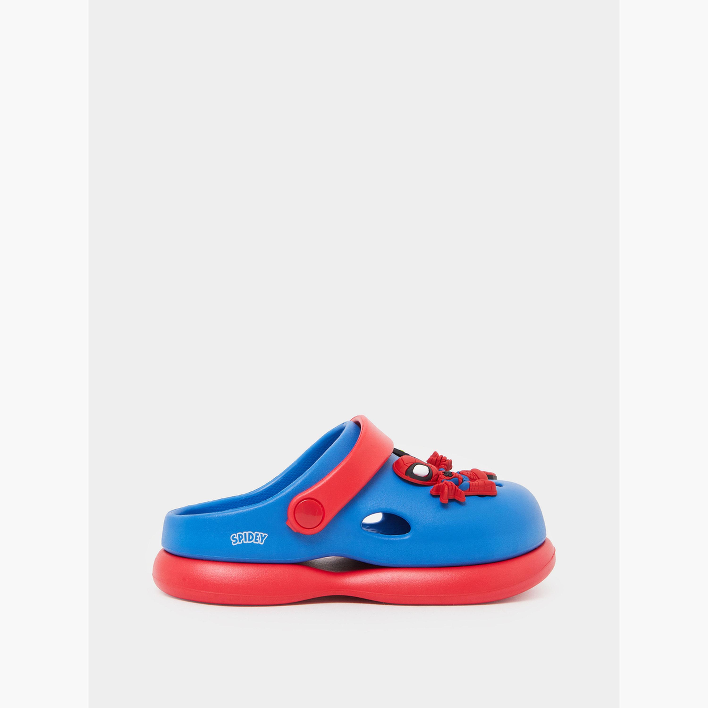 حذاء كلوغز سبايدرمان للأولاد-boys-shoes-flipflopsandslides-image-2