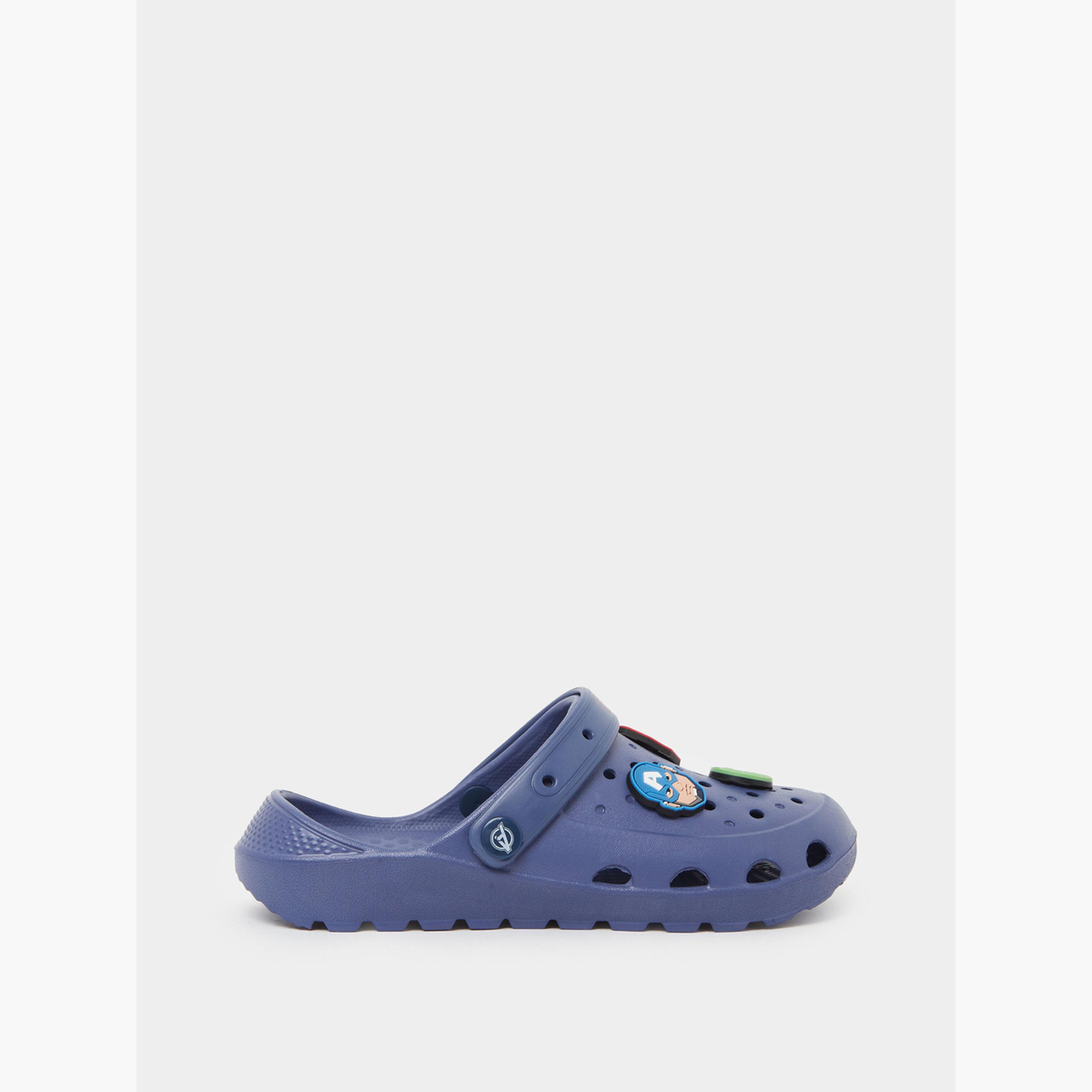 حذاء كلوغز أفنجرز مع دلايات للأولاد-boys-shoes-flipflopsandslides-image-2