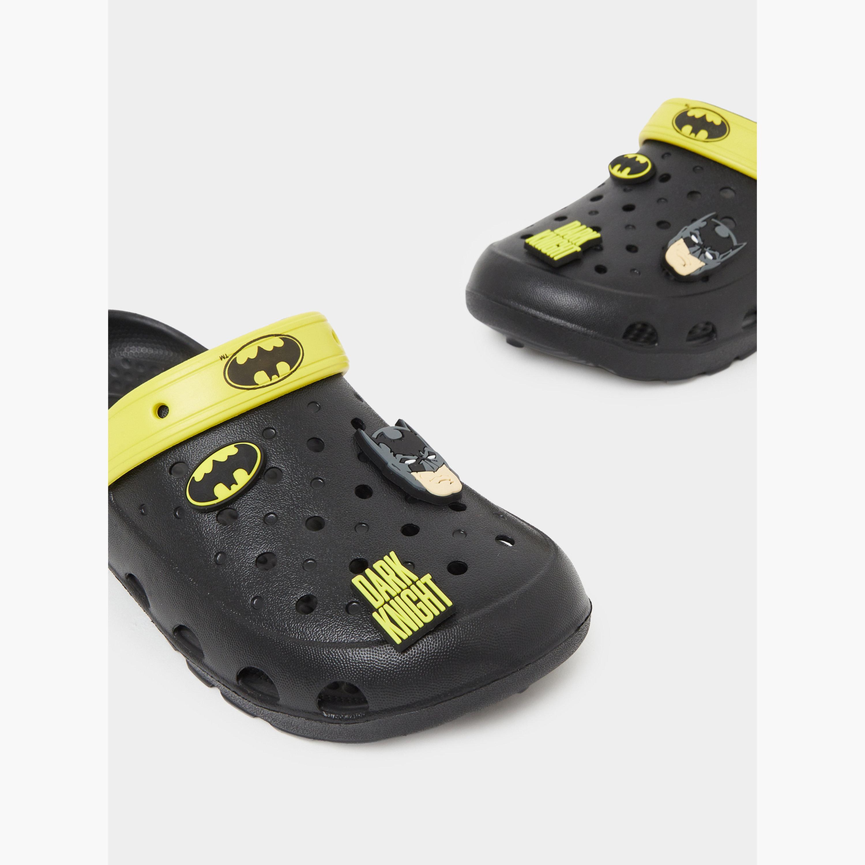 Styli Boys Batman Clogs with Charms-boys-shoes-flipflopsandslides-image-5