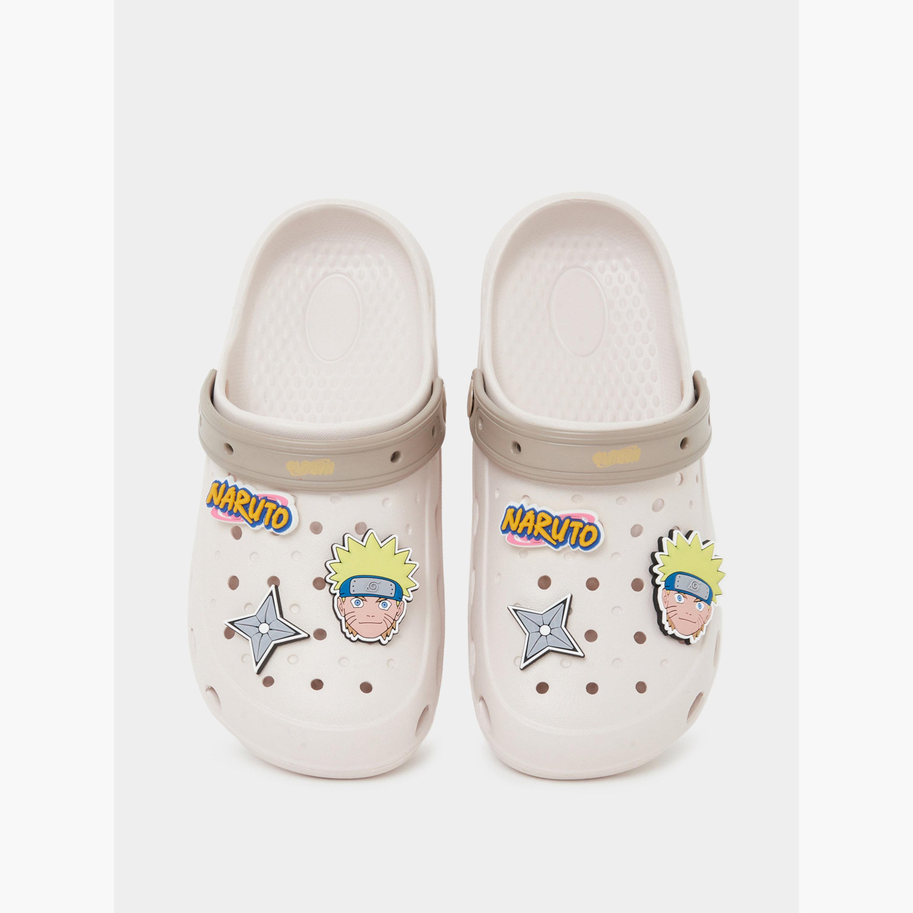 Styli Boys Naruto Clogs with Charms-boys-shoes-flipflopsandslides-image-4