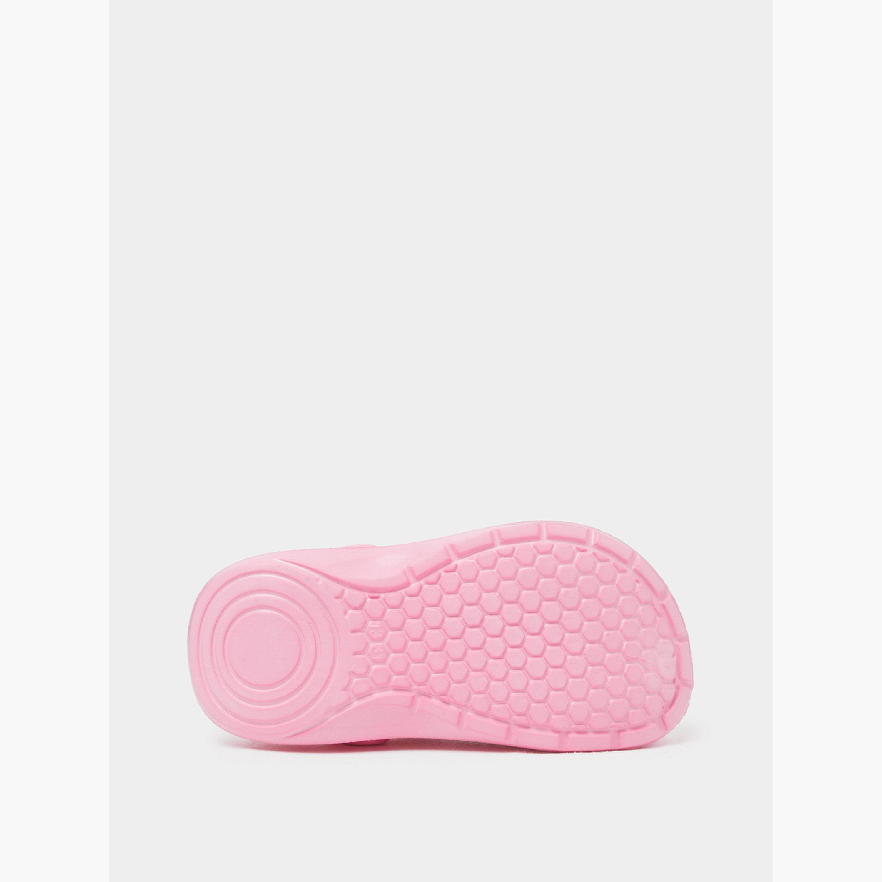 حذاء كلوج مضيء بطبعة ميني ماوس للبنات-girls-shoes-flipflopsandslides-image-6