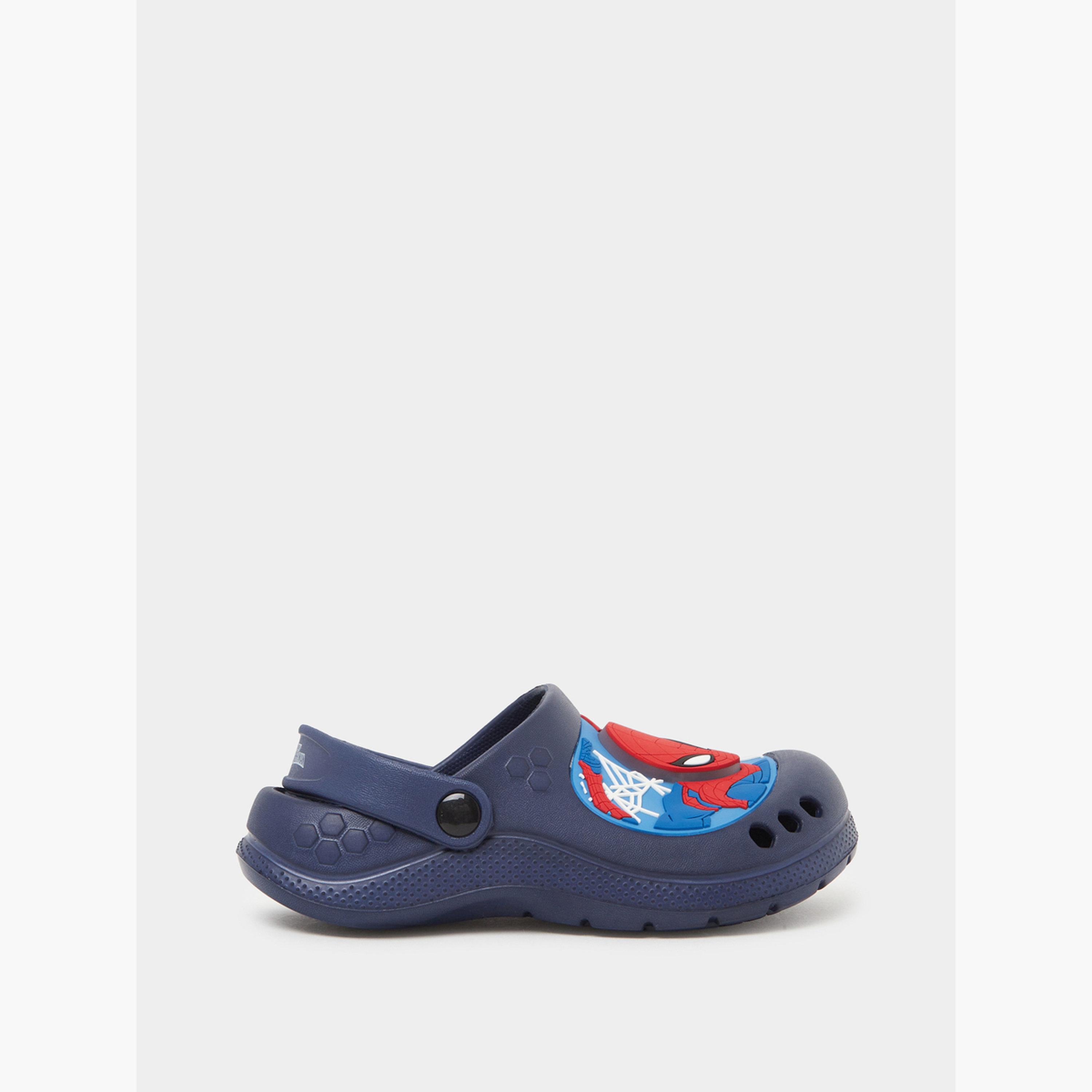 Styli Boys Spider-Man Clogs with Light-boys-shoes-flipflopsandslides-image-3