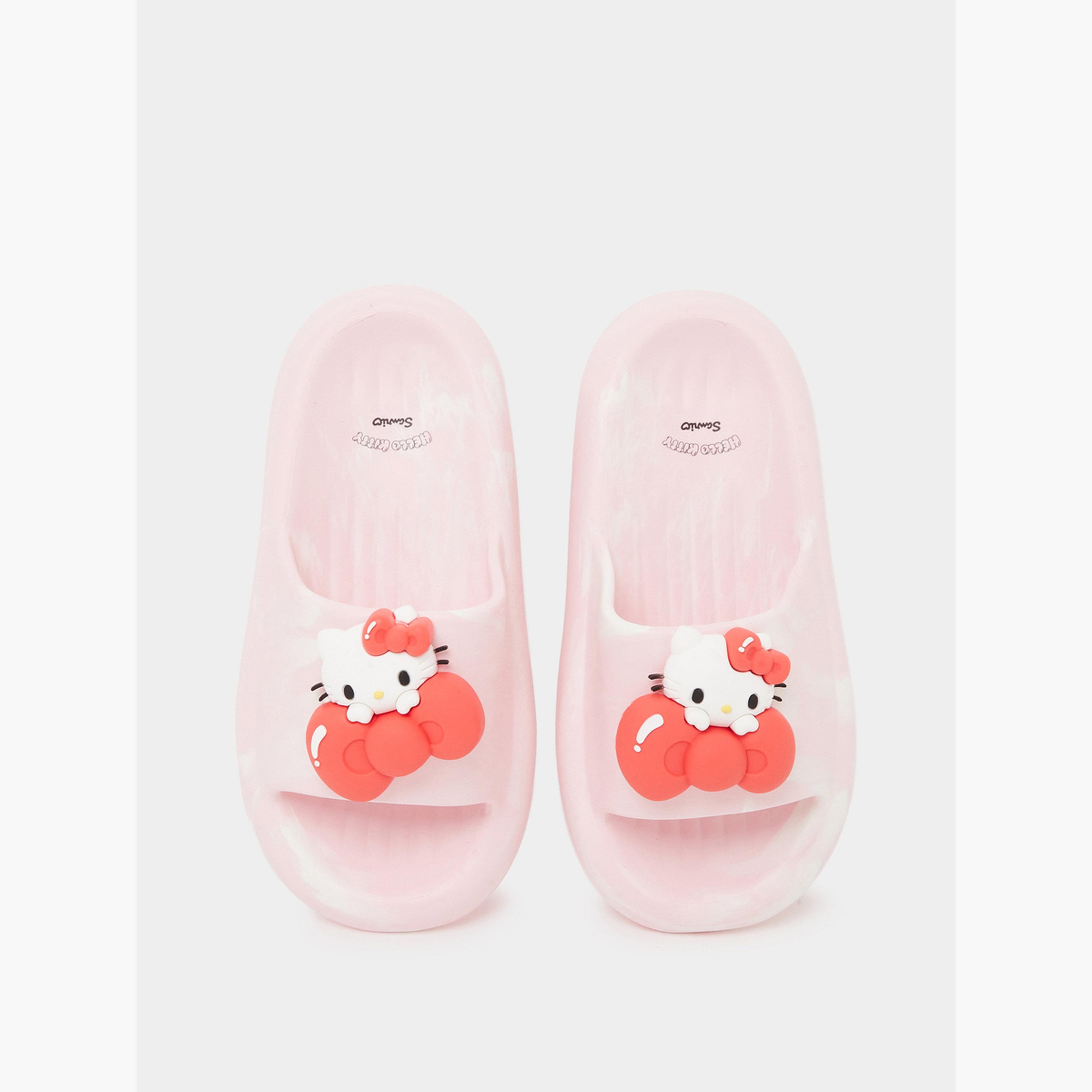Styli Girls Hello Kitty Slides-girls-shoes-flipflopsandslides-image-3