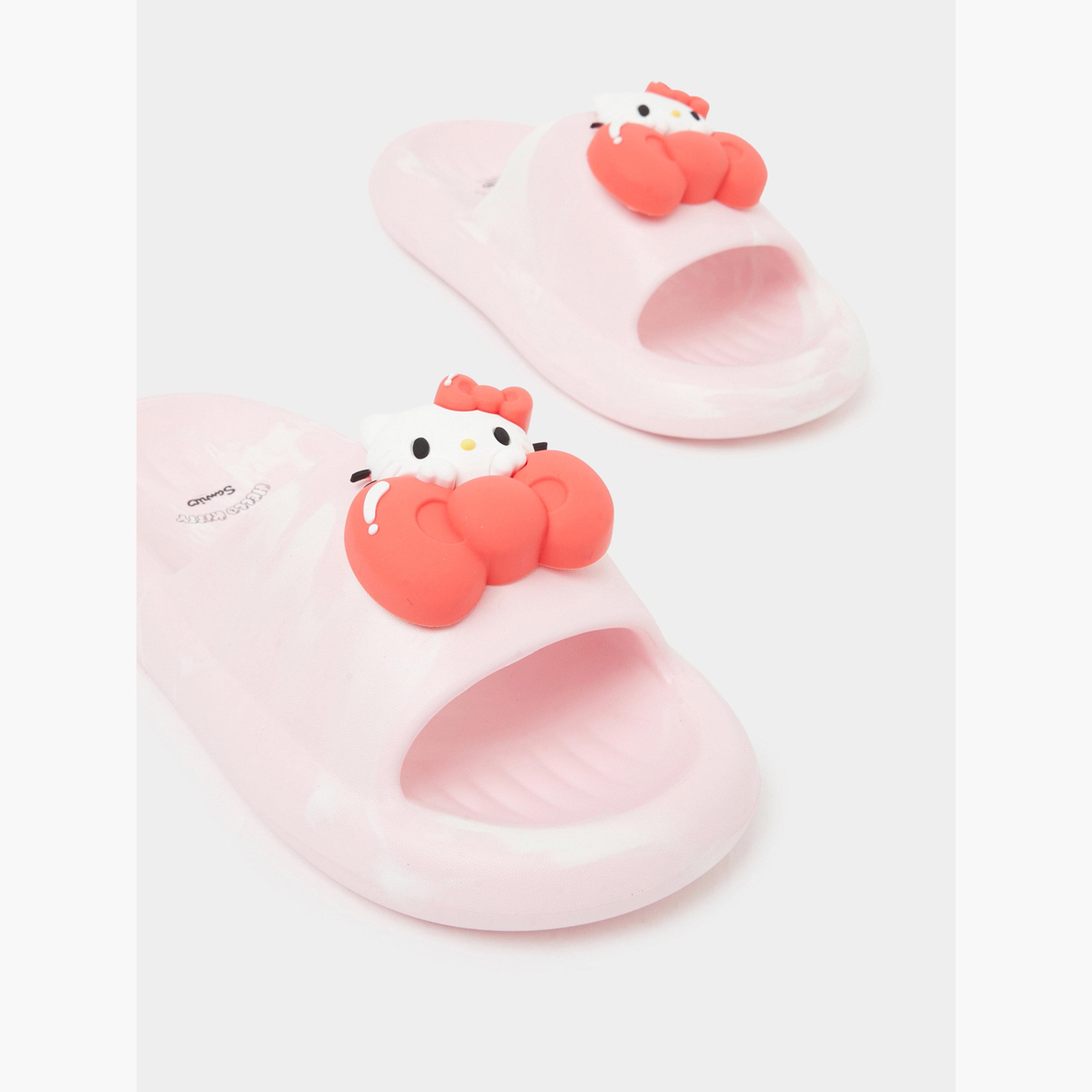 صندل سلايد هالو كيتي للبنات-girls-shoes-flipflopsandslides-image-4