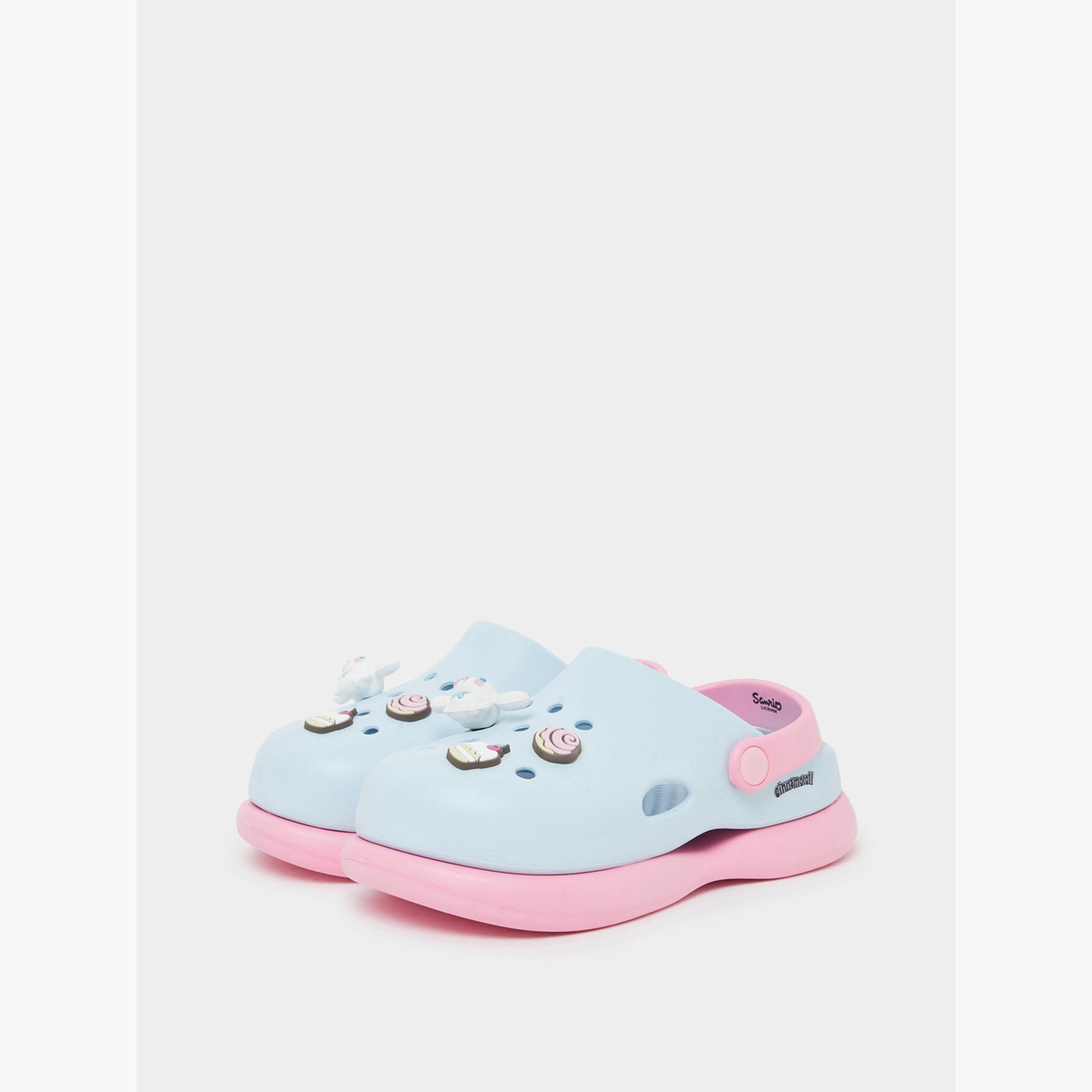 Styli Girls Cinnamoroll Clogs with Charms-girls-shoes-flipflopsandslides-image-1