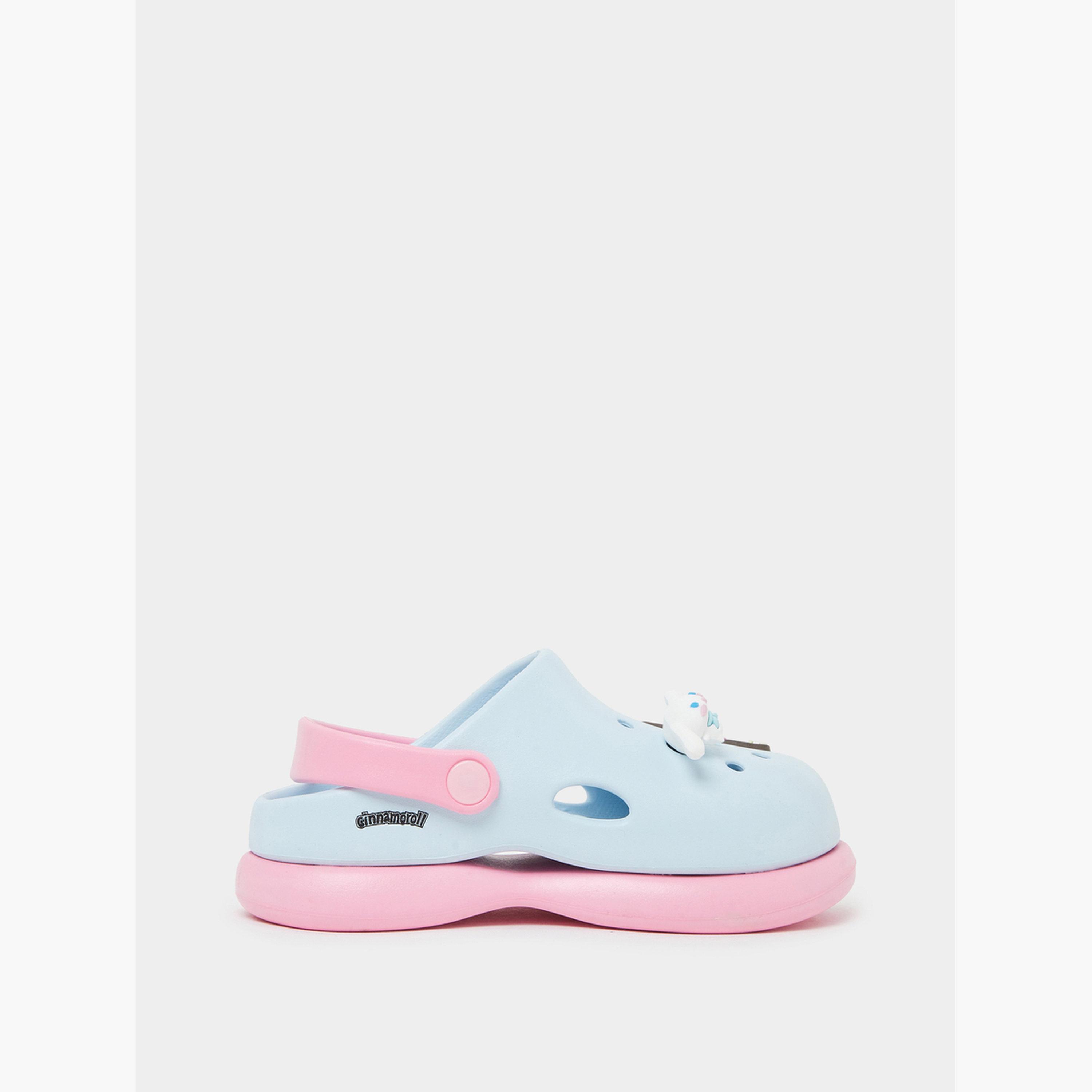 حذاء كلوغز سينامورول مع دلايات للبنات-girls-shoes-flipflopsandslides-image-3