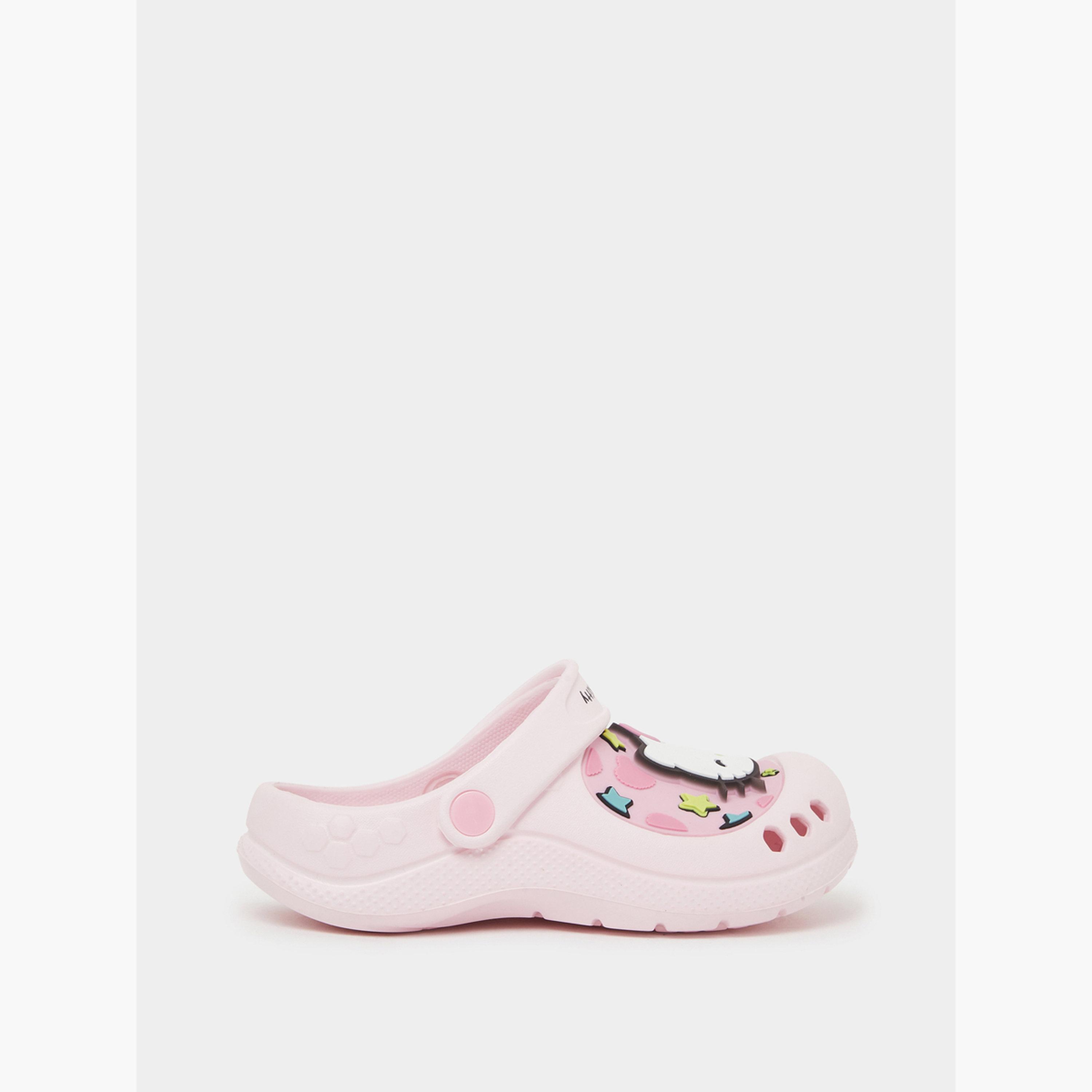 Styli Girl Hello Kitty Clogs with Light-girls-shoes-flipflopsandslides-image-2
