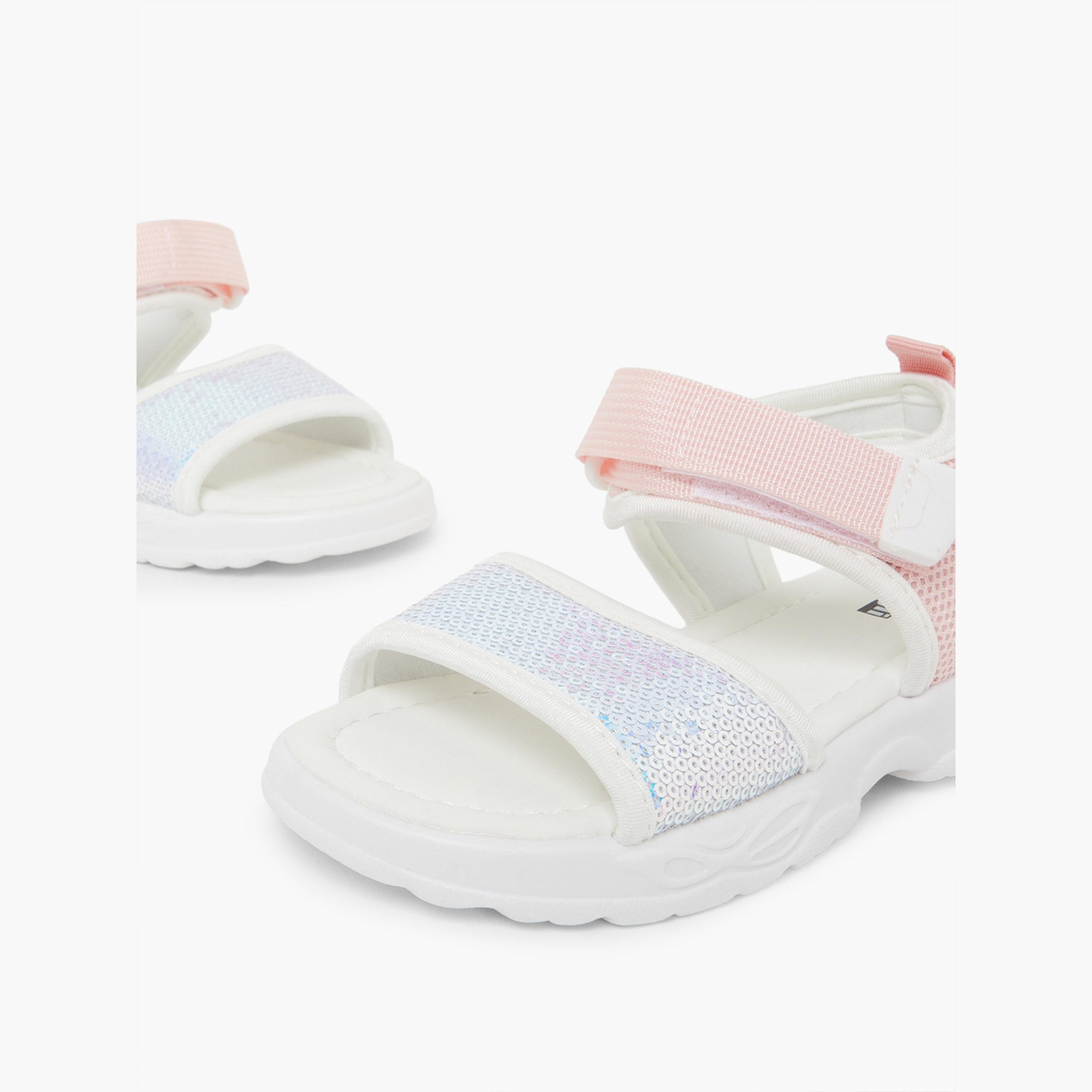 صندل بشريط لاصق ومزين للبنات-girls-shoes-sandals-image-4
