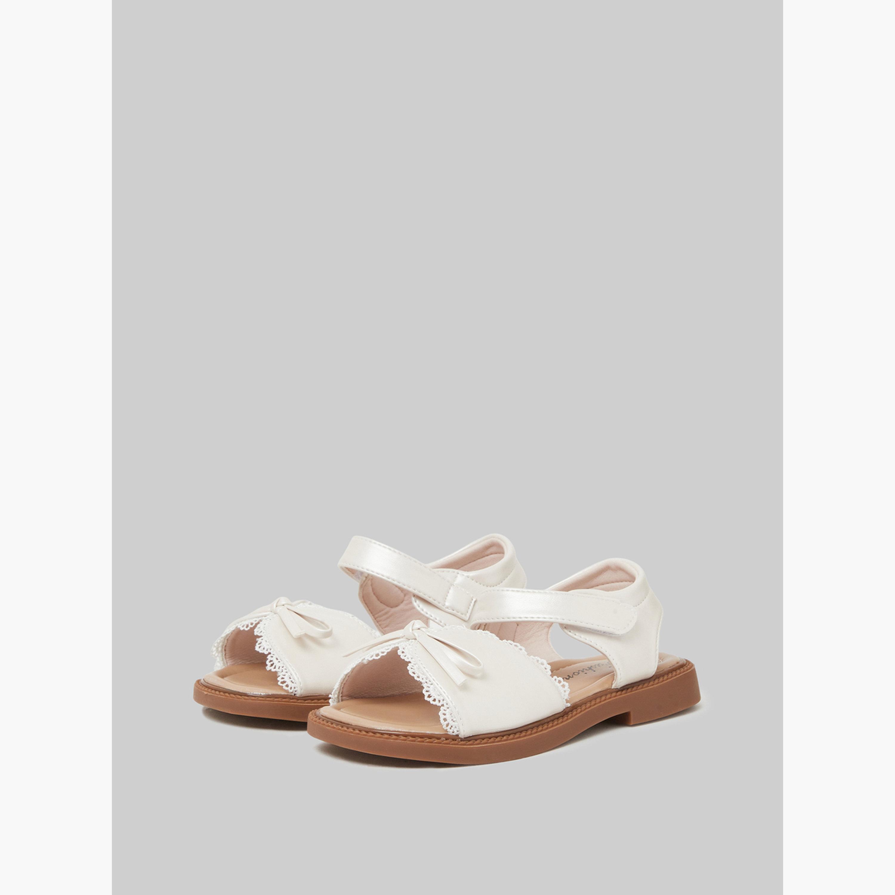 Styli Girls Bow Detail Buckle Sandals-girls-shoes-sandals-image-1