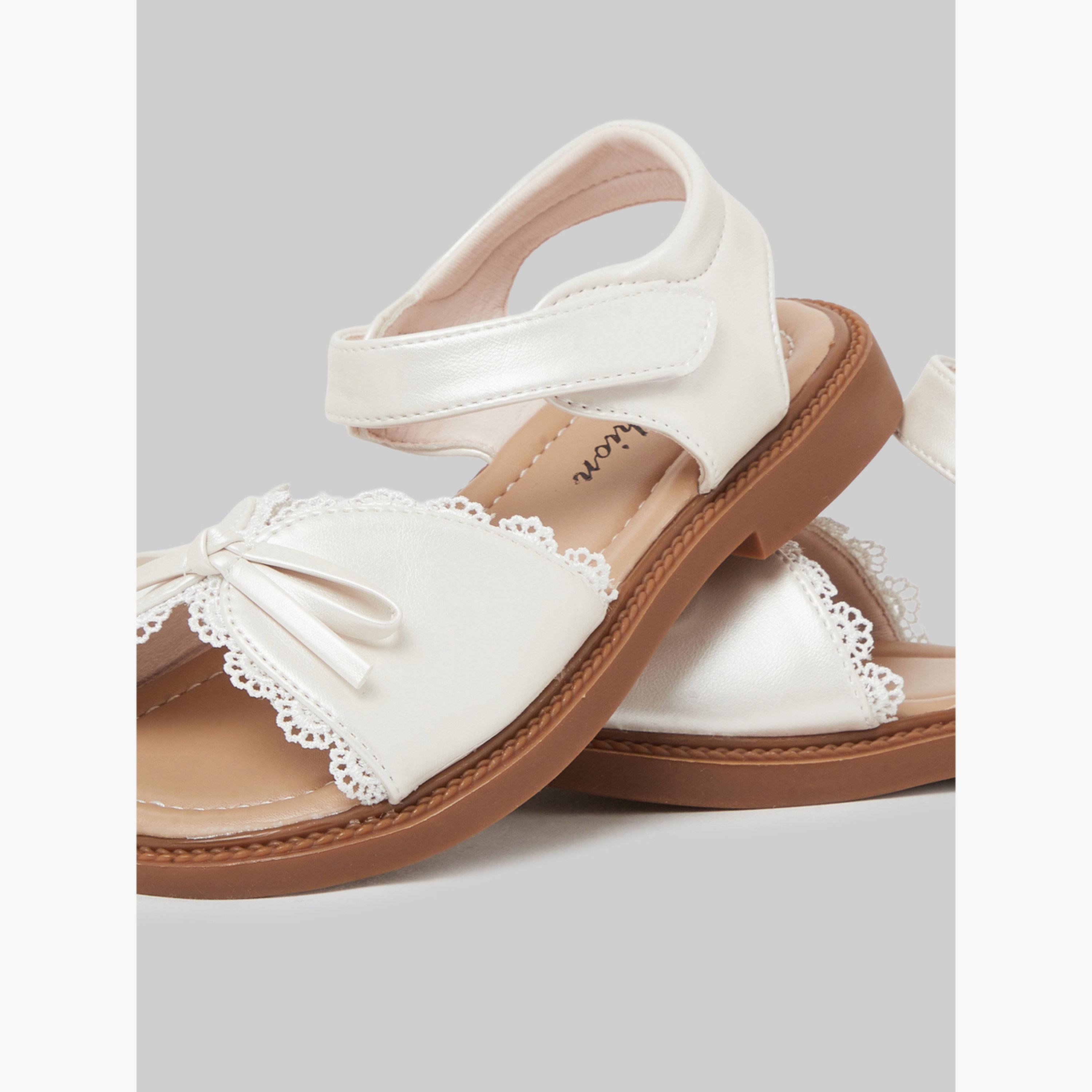 Styli Girls Bow Detail Buckle Sandals-girls-shoes-sandals-image-4