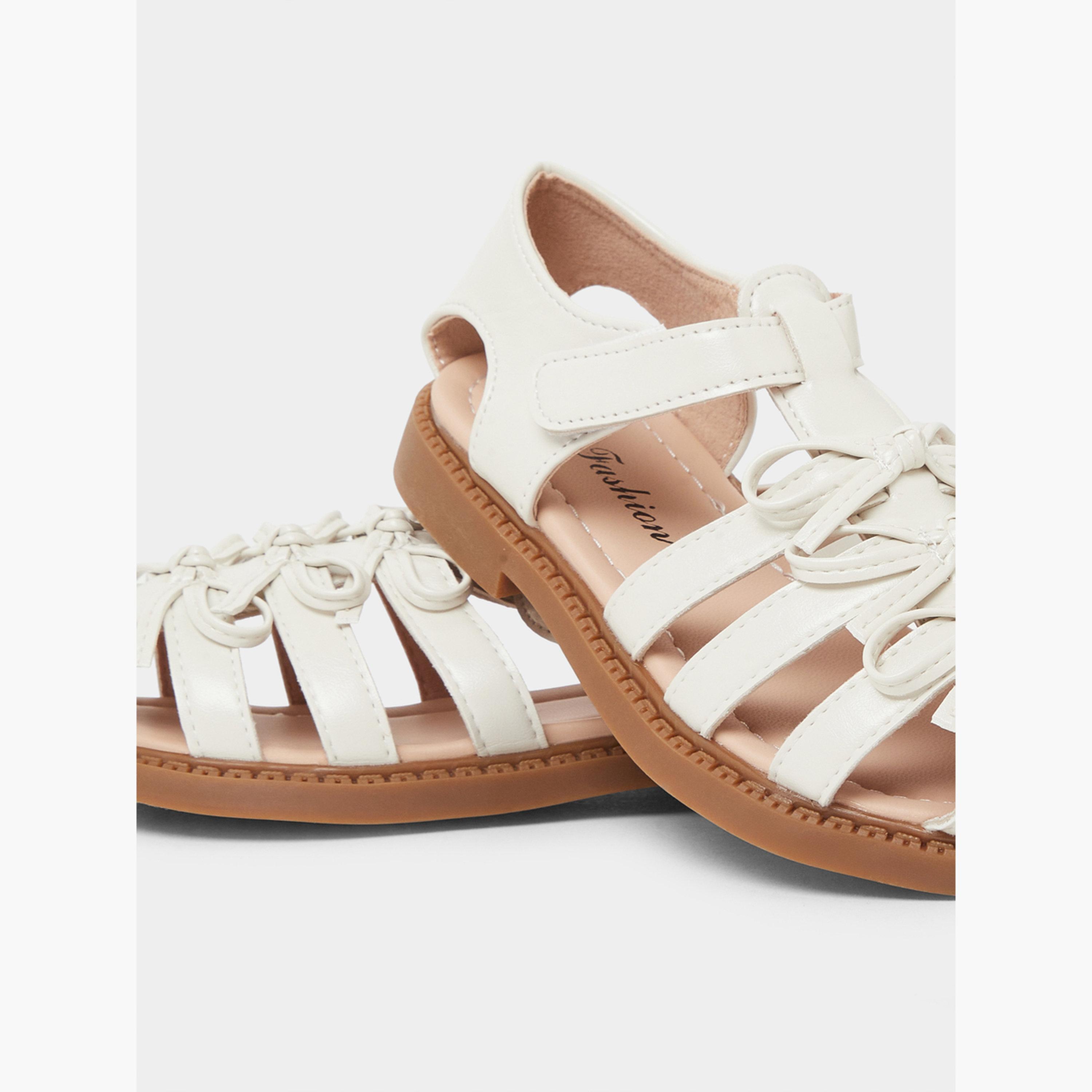 صندل كاجوال بشريط لاصق للبنات-girls-shoes-sandals-image-4