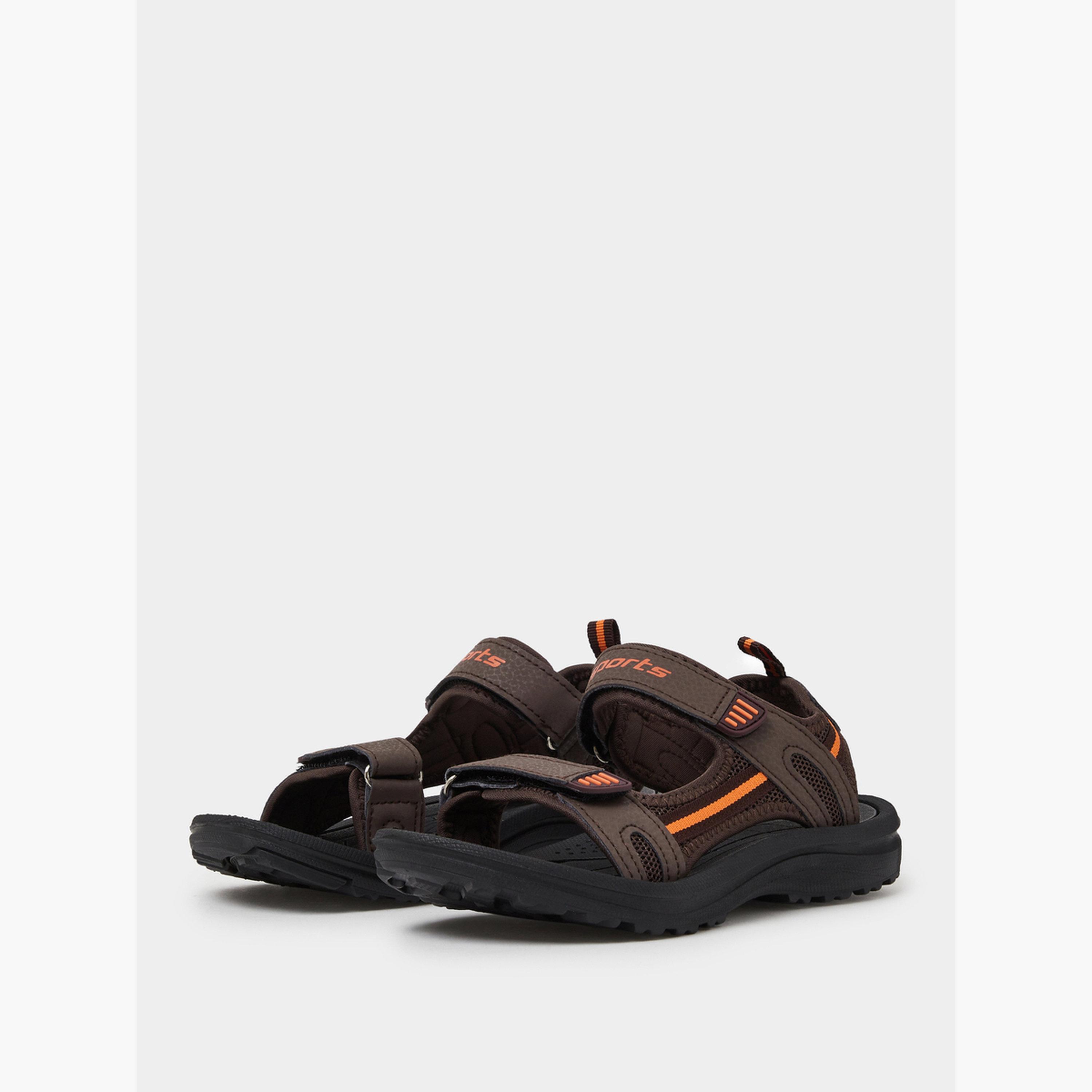 Styli Teen Boys Casual Hook and Loop Sandals-boys-shoes-sandals-image-1