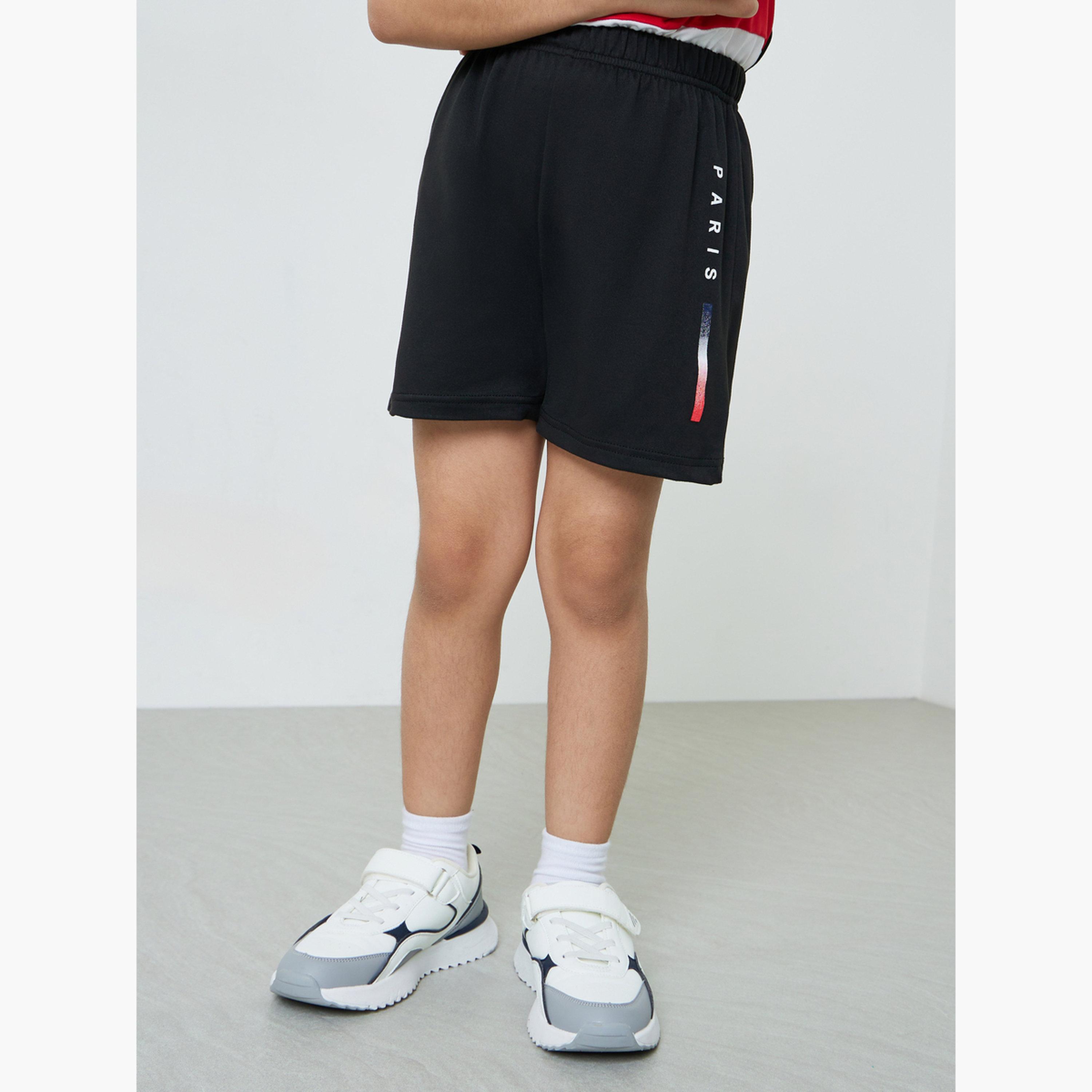 طقم من تيشيرت بنمط كتل الالوان وشورت للأولاد-boys-clothing-setsandcoords-image-5