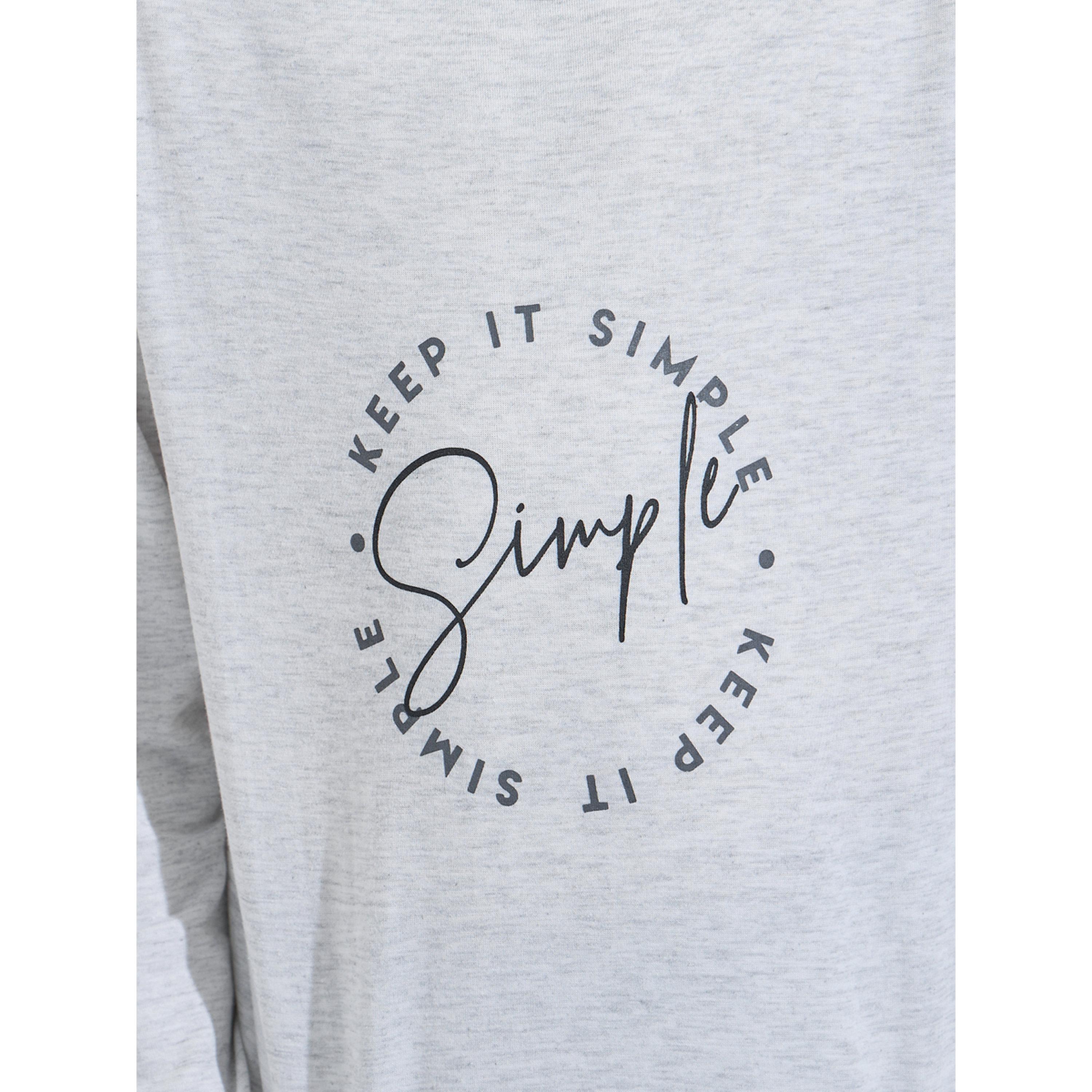 طقم بيجاما من بنطال مخطط وتيشيرت مطبوع بأكمام طويلة للأولاد باللون الرمادي-boys-clothing-nightwear-image-5