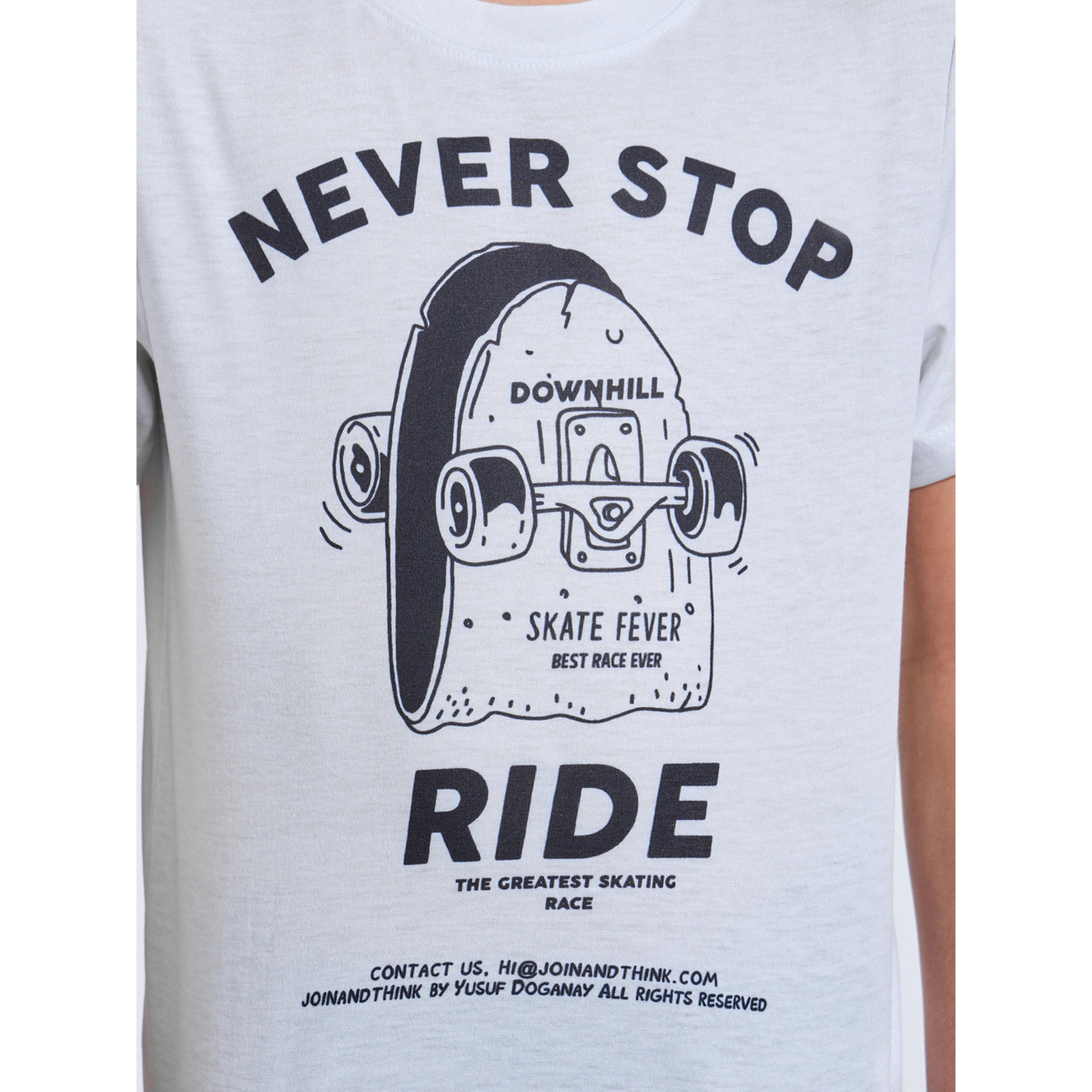 طقم بيجاما من بنطال بأطراف مطاطية وتيشيرت بطبعة جرافيك للأولاد-boys-clothing-nightwear-image-6