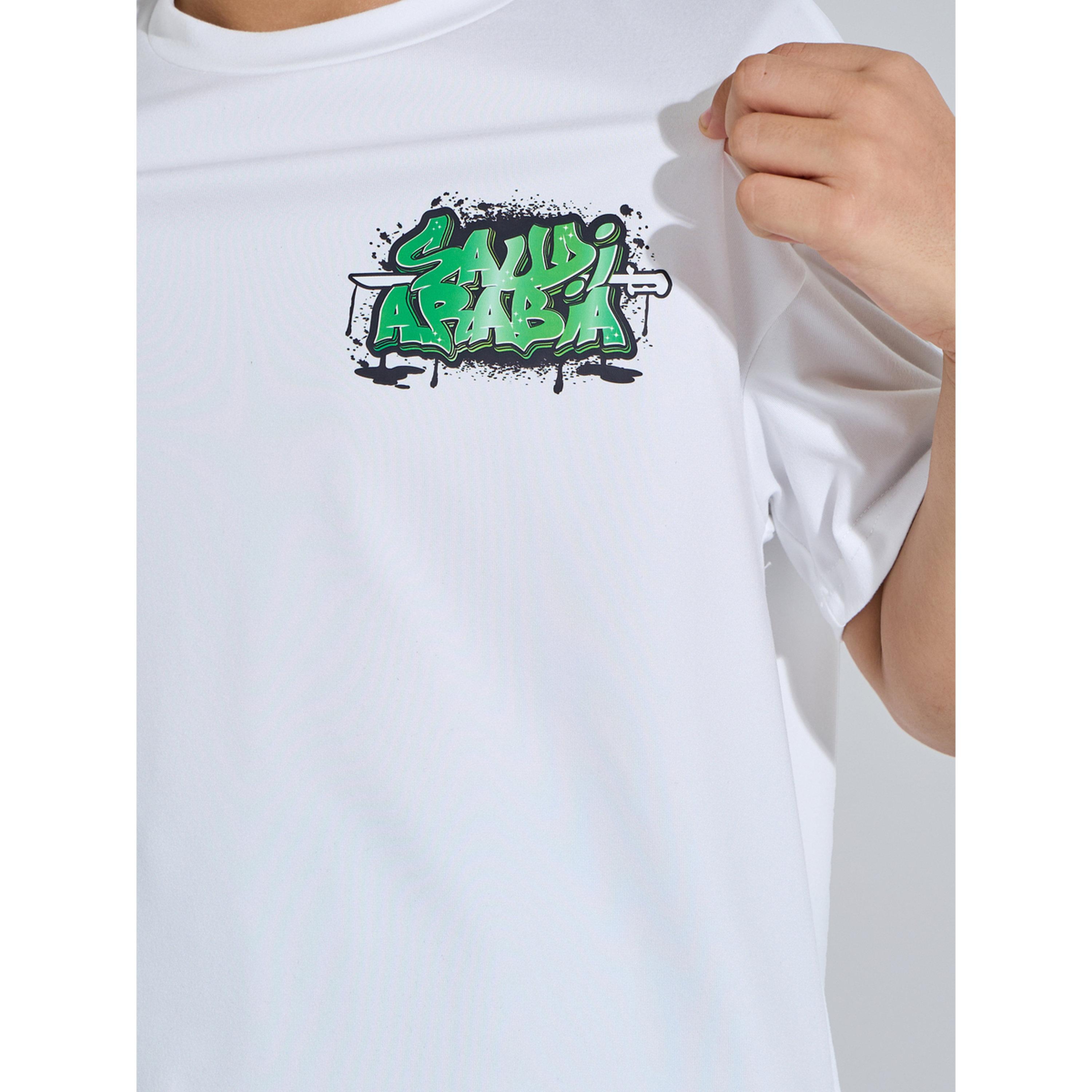 Styli Teen Boys off White KSA National Day Print Oversized T-Shirt-boys-clothing-tshirtsandpolos-image-5