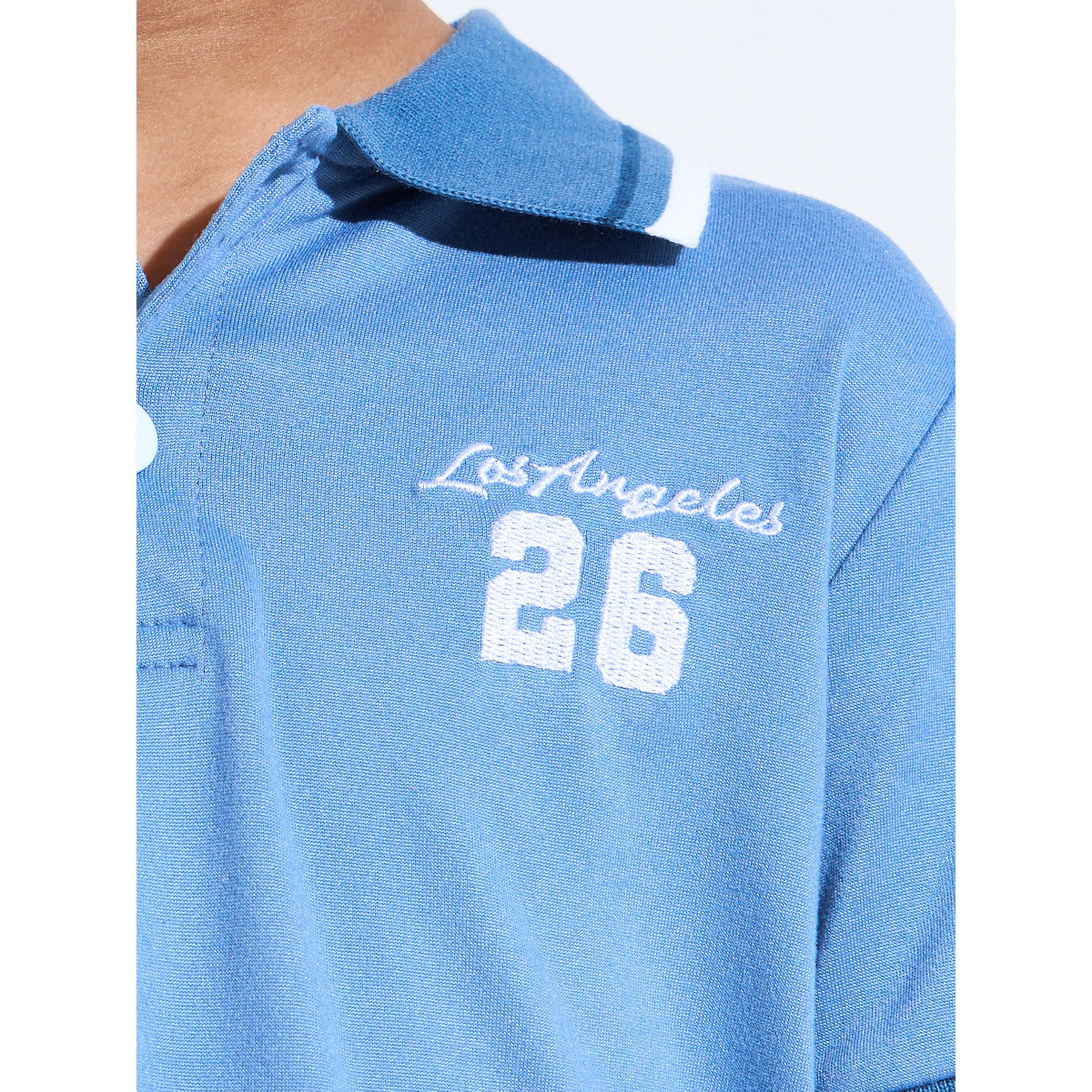 مجموعة من شورت وتيشيرت بولو بتفاصيل متباينة للأولاد-boys-clothing-setsandcoords-image-6