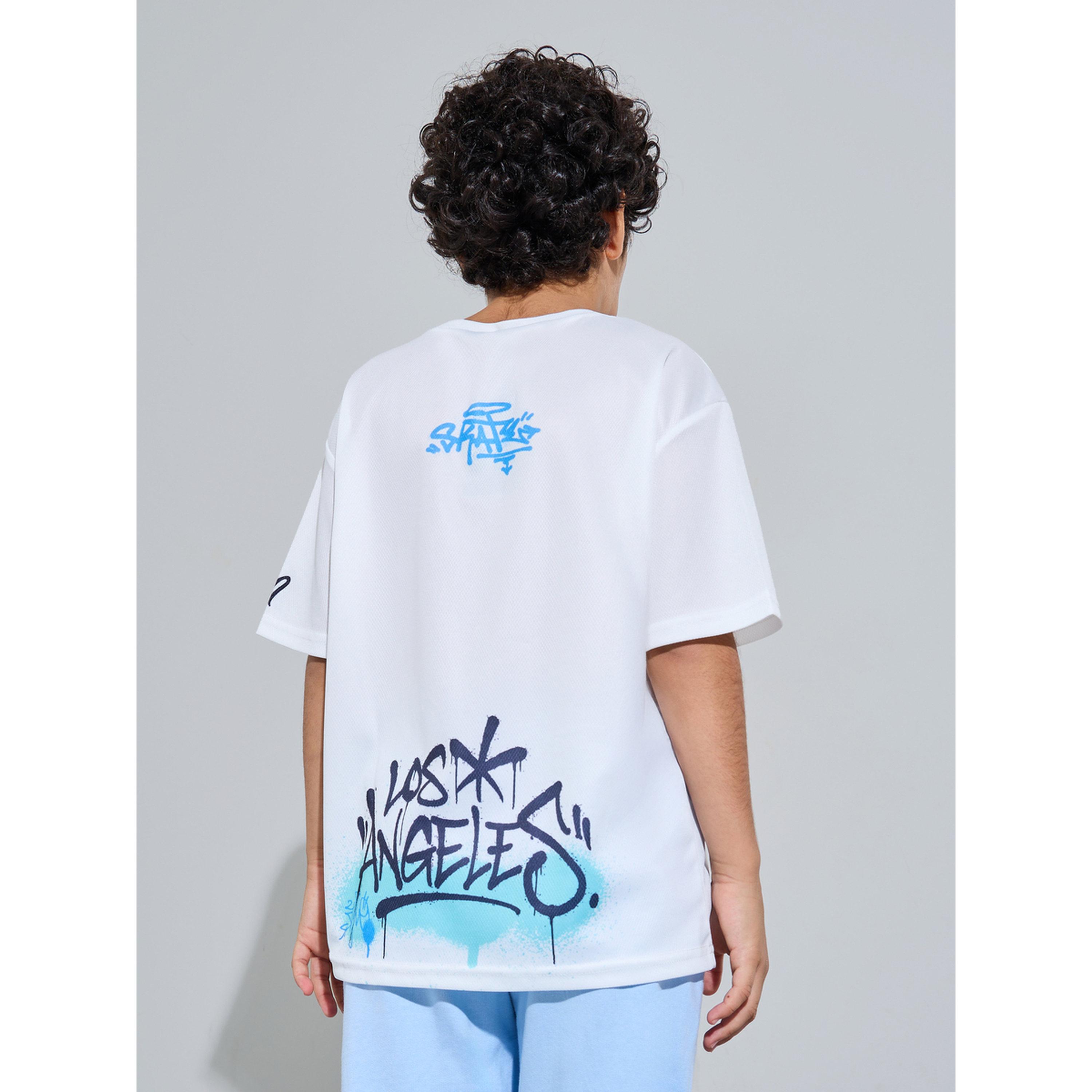 Styli Teen Boys Oversized Graffiti Print T-Shirt-boys-clothing-tshirtsandpolos-image-3