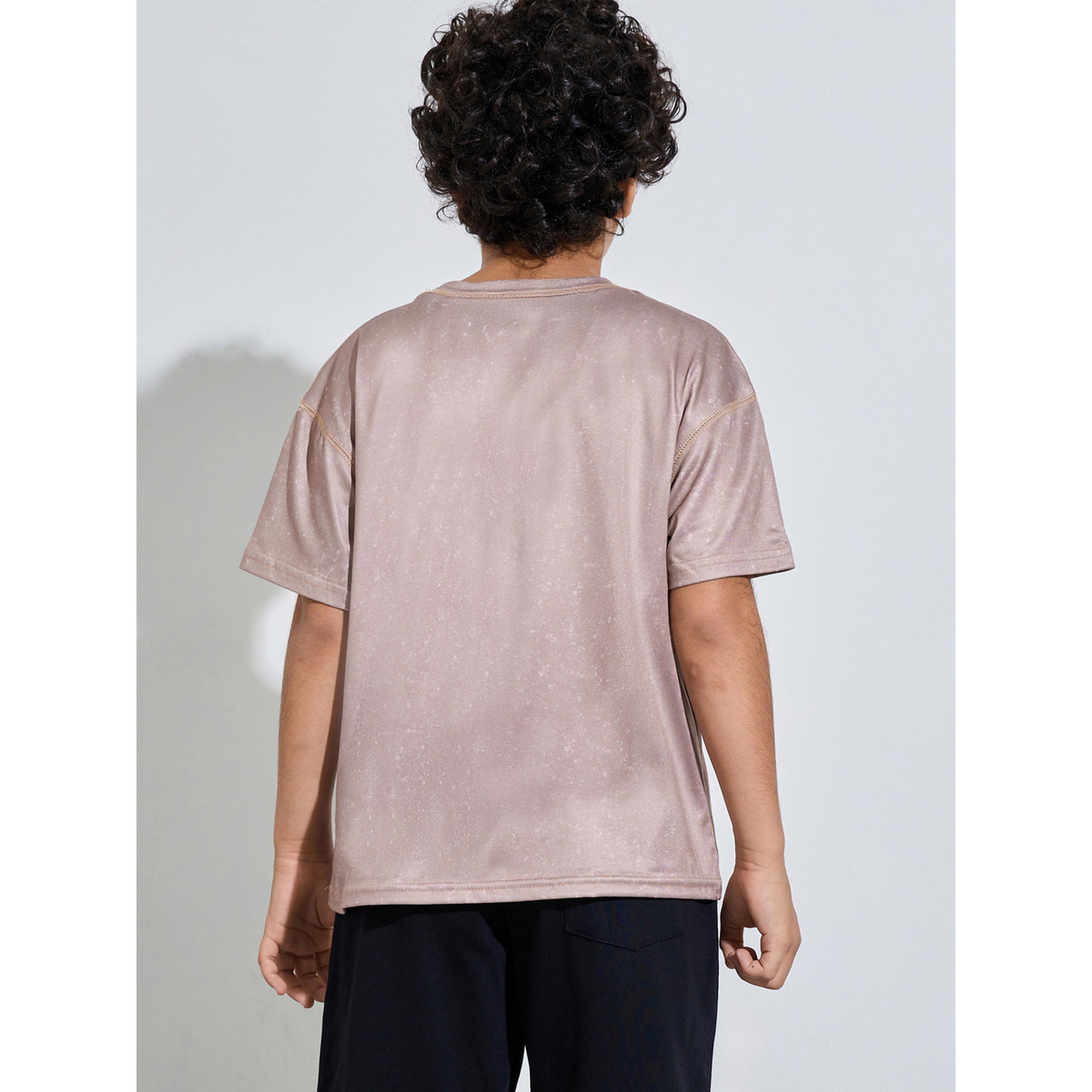 Styli Teen Boys Beige Graphic Relaxed T-Shirt-boys-clothing-tshirtsandpolos-image-3
