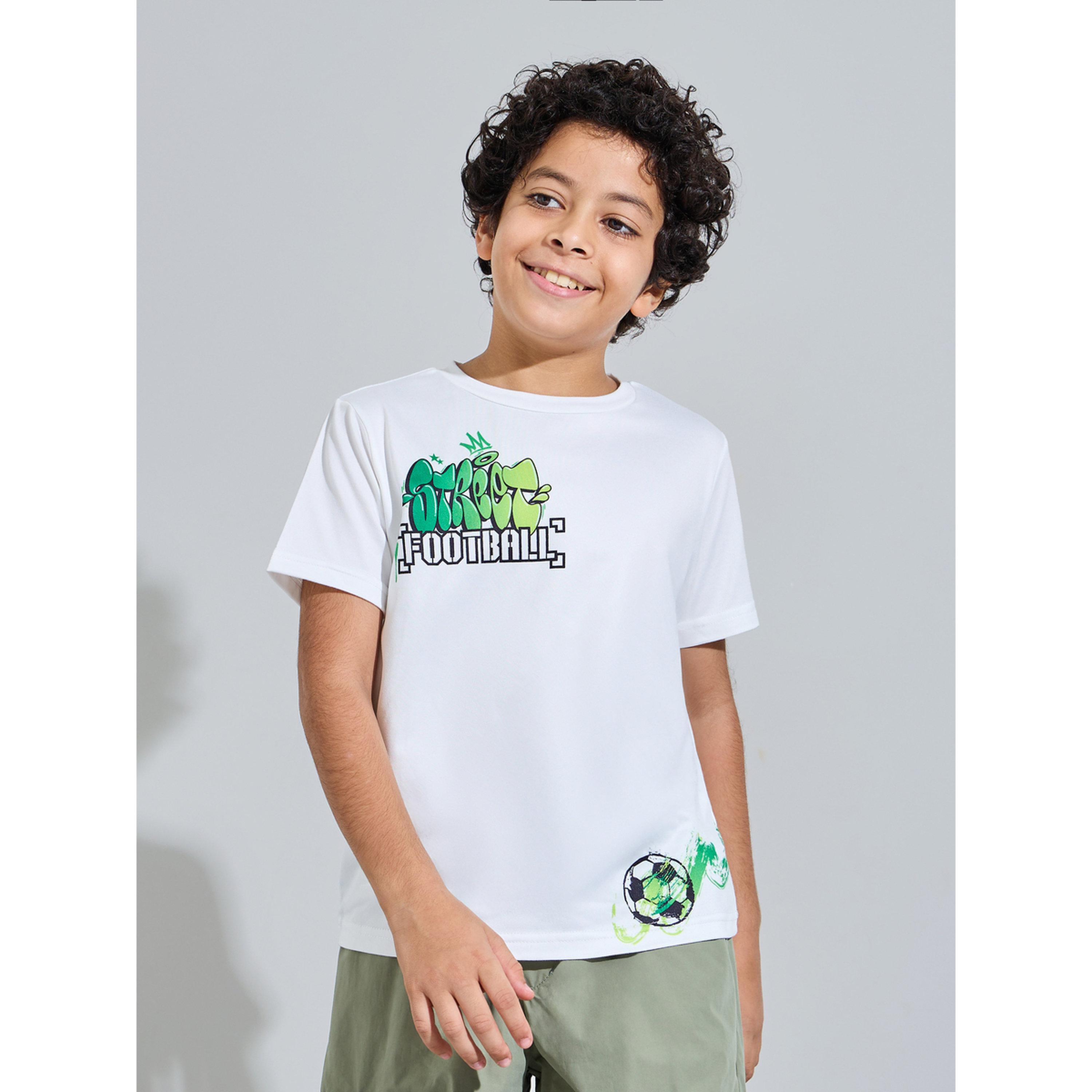 تيشيرت بقصة مرتاحة وطبعة جرافيك للأولاد المراهقين-boys-clothing-tshirtsandpolos-image-1
