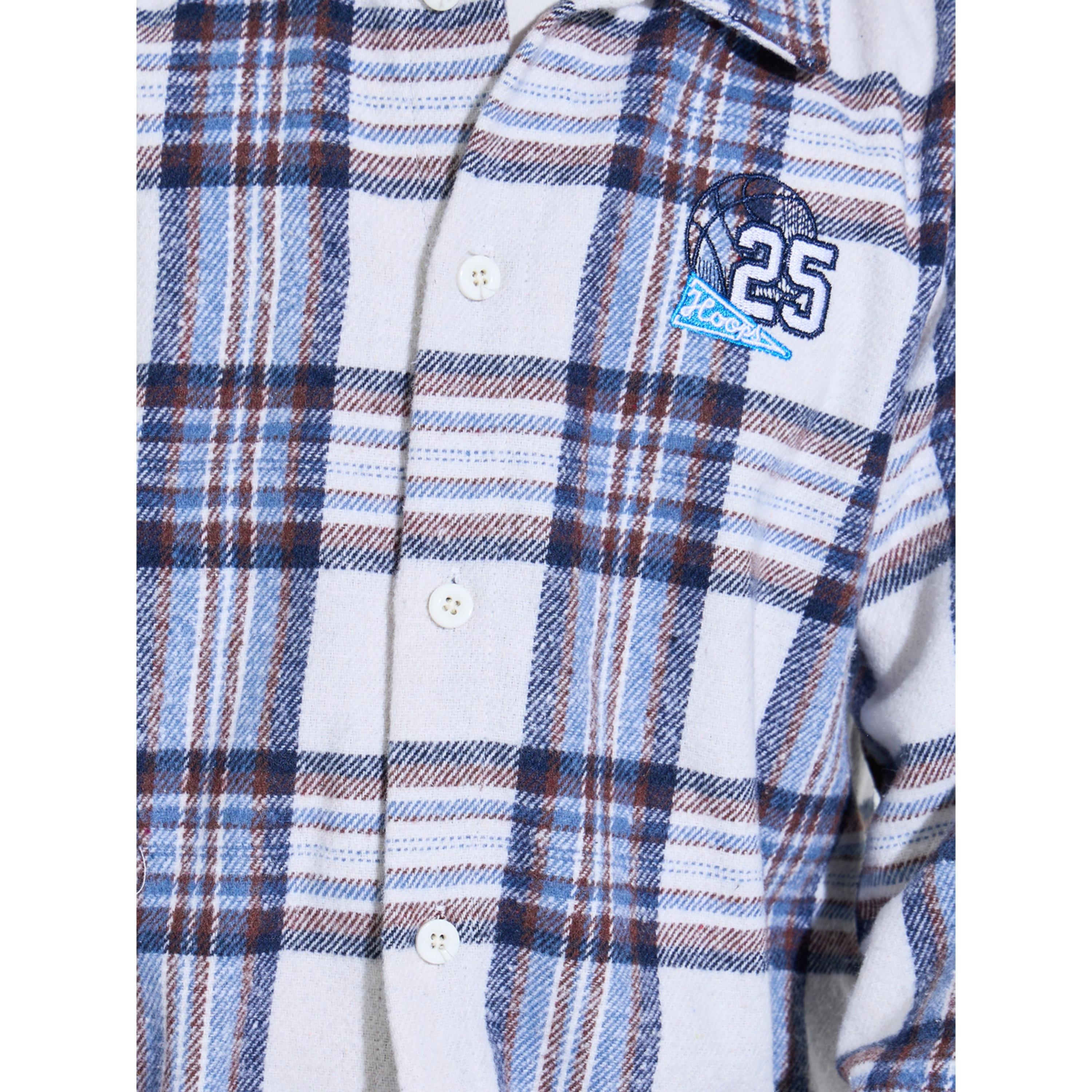 ستيلي قميص كاروهات متعدد الألوان بأزرار وتطريز-boys-clothing-shirts-image-5
