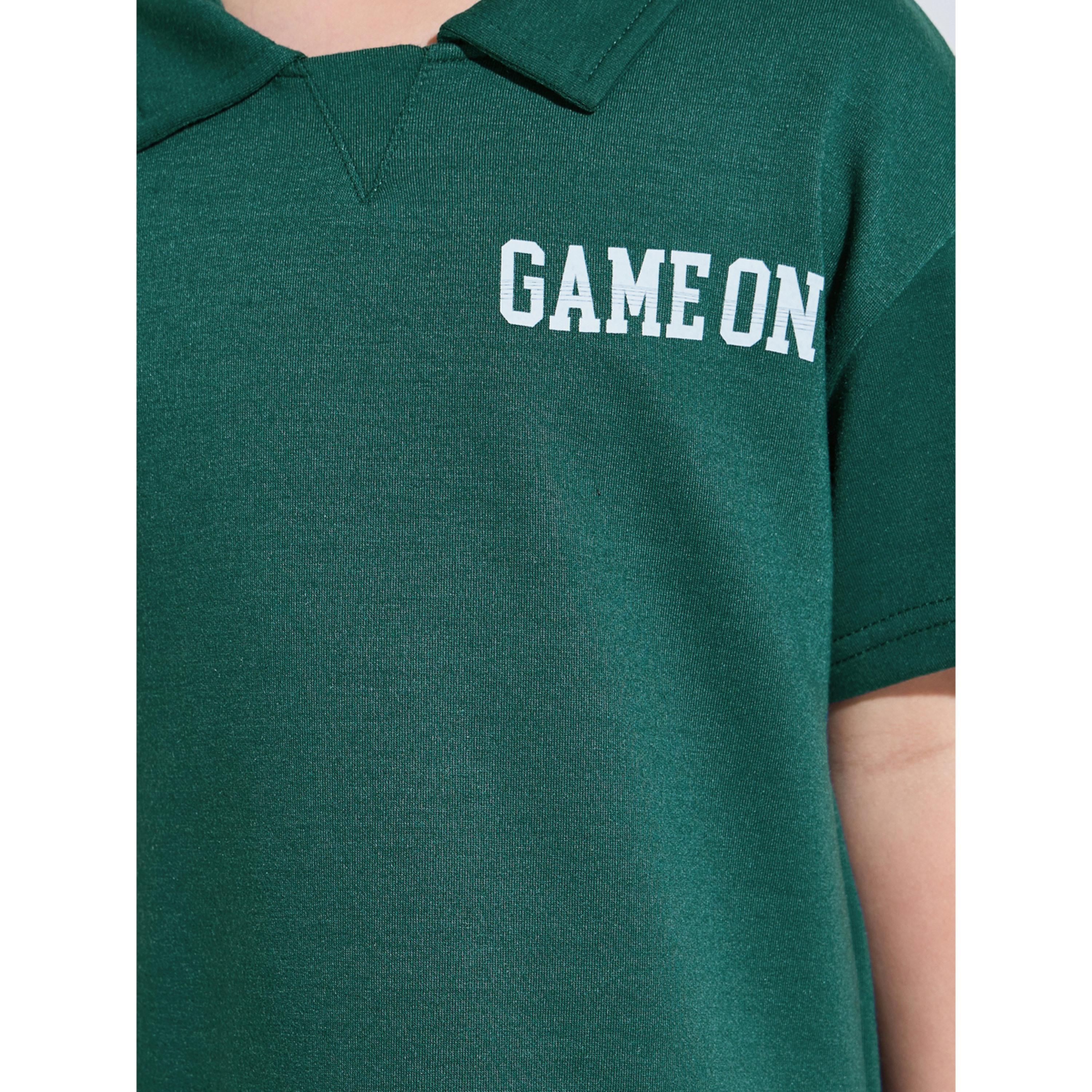 طقم من شورت وتيشيرت بولو وطبعة كرة قدم للأولاد-boys-clothing-setsandcoords-image-6