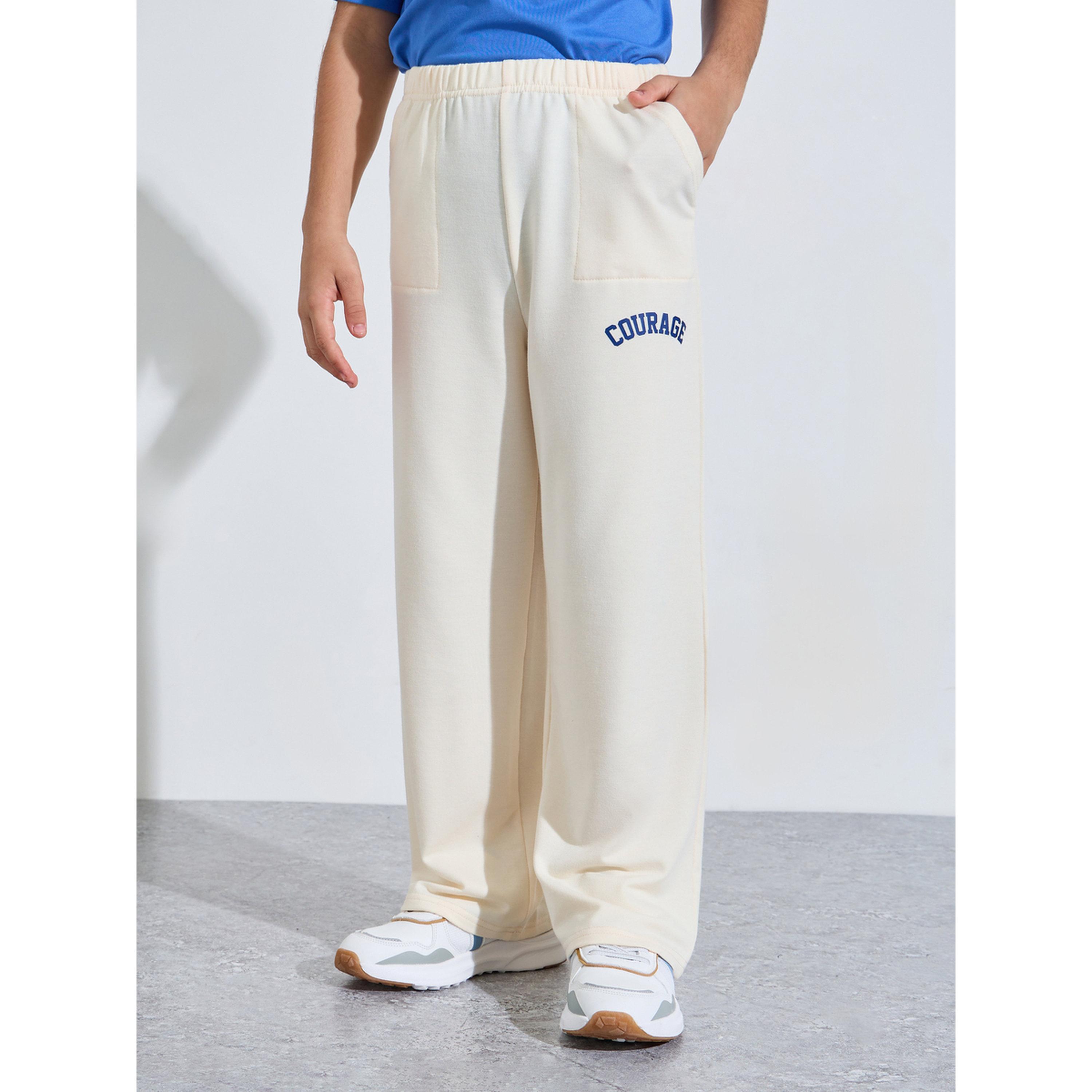 ستيلي طقم تيشيرت أزرق مطبوع وبنطلون جوغر كريمي للأولاد المراهقين-boys-clothing-setsandcoords-image-5