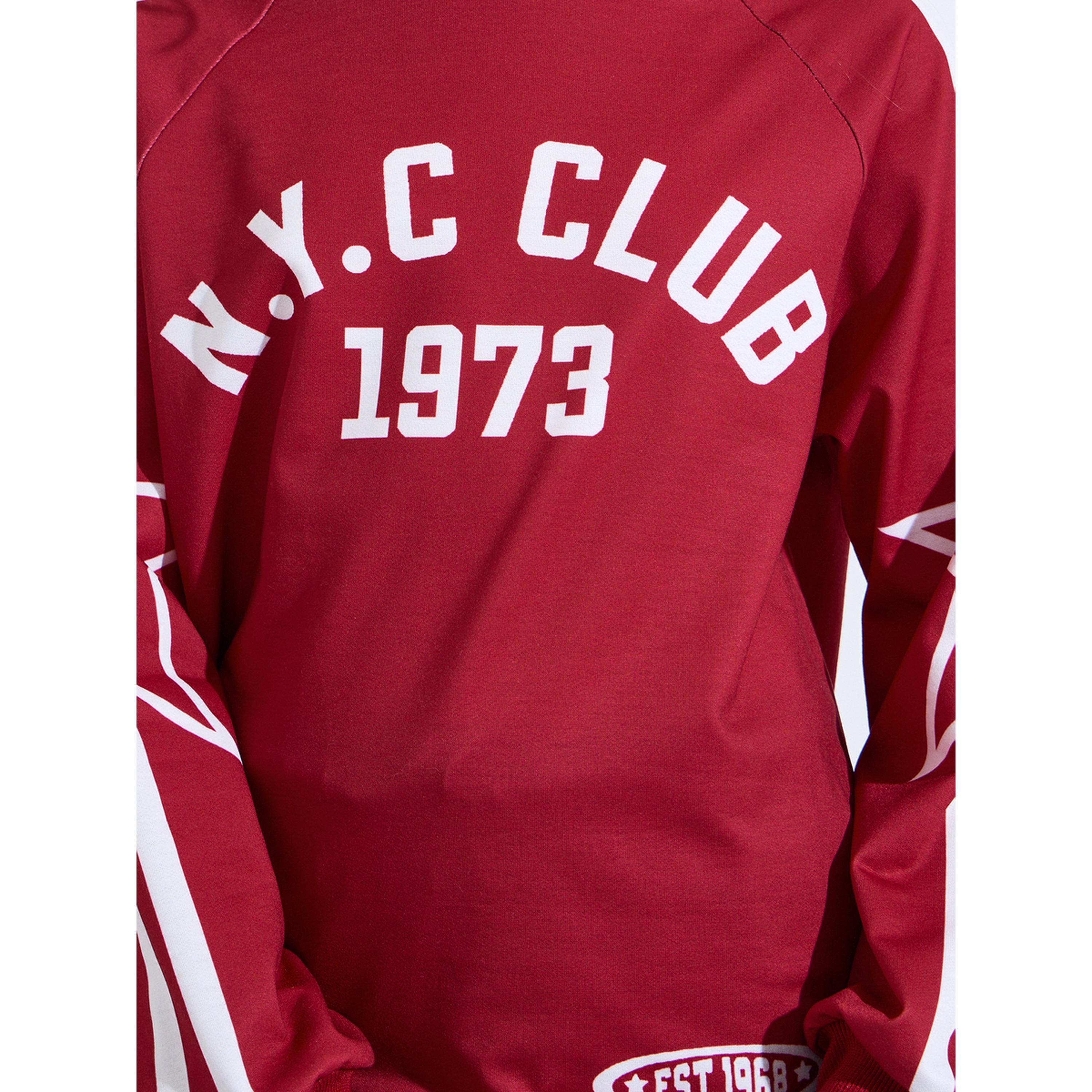 Styli Teen Girls Red Graphic Print Oversized Sweatshirt-girls-clothing-sweatshirts-image-5