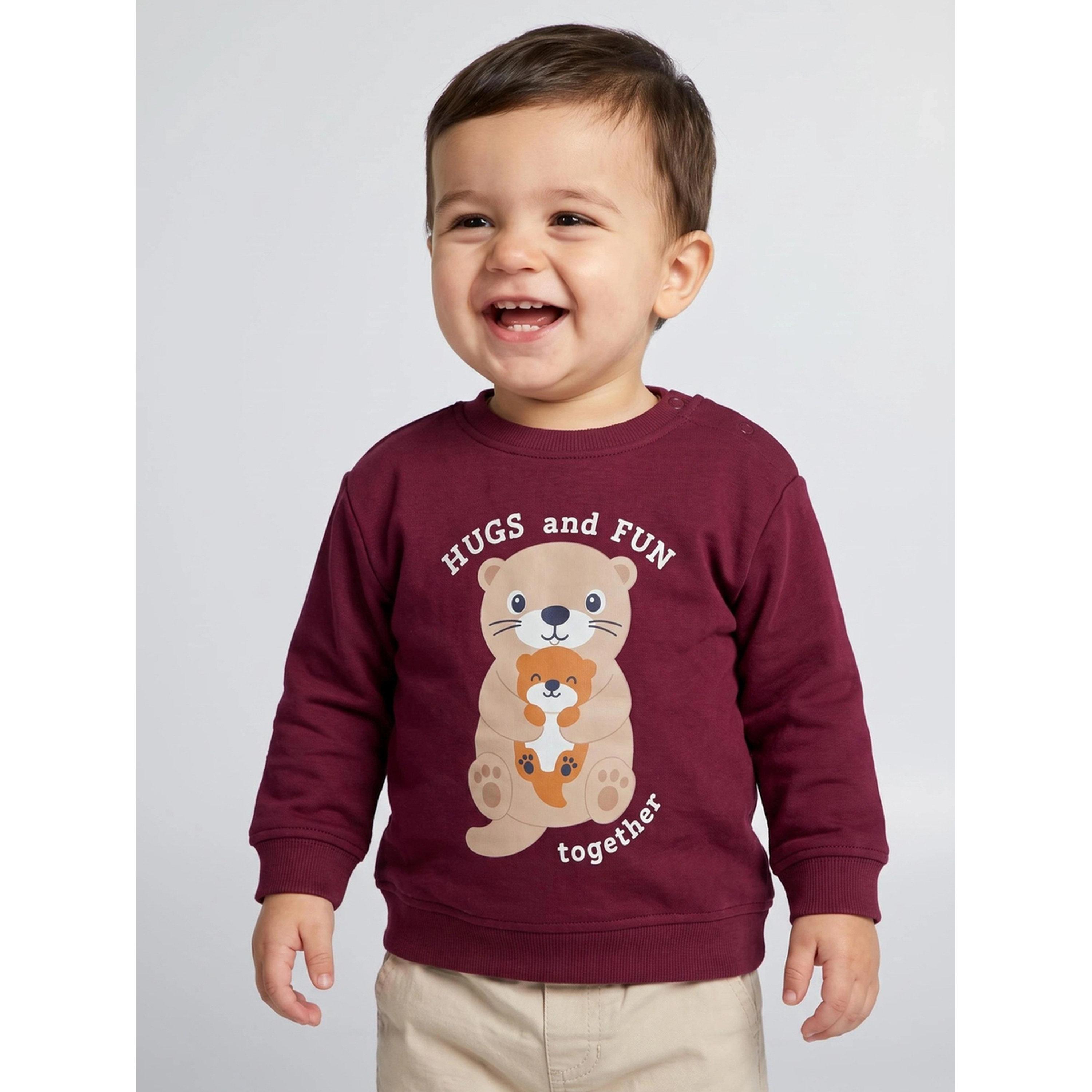سويت شيرت بقصة عادية وطبعة جرافيك للأطفال الصغار-boys-clothing-sweatshirts-image-1