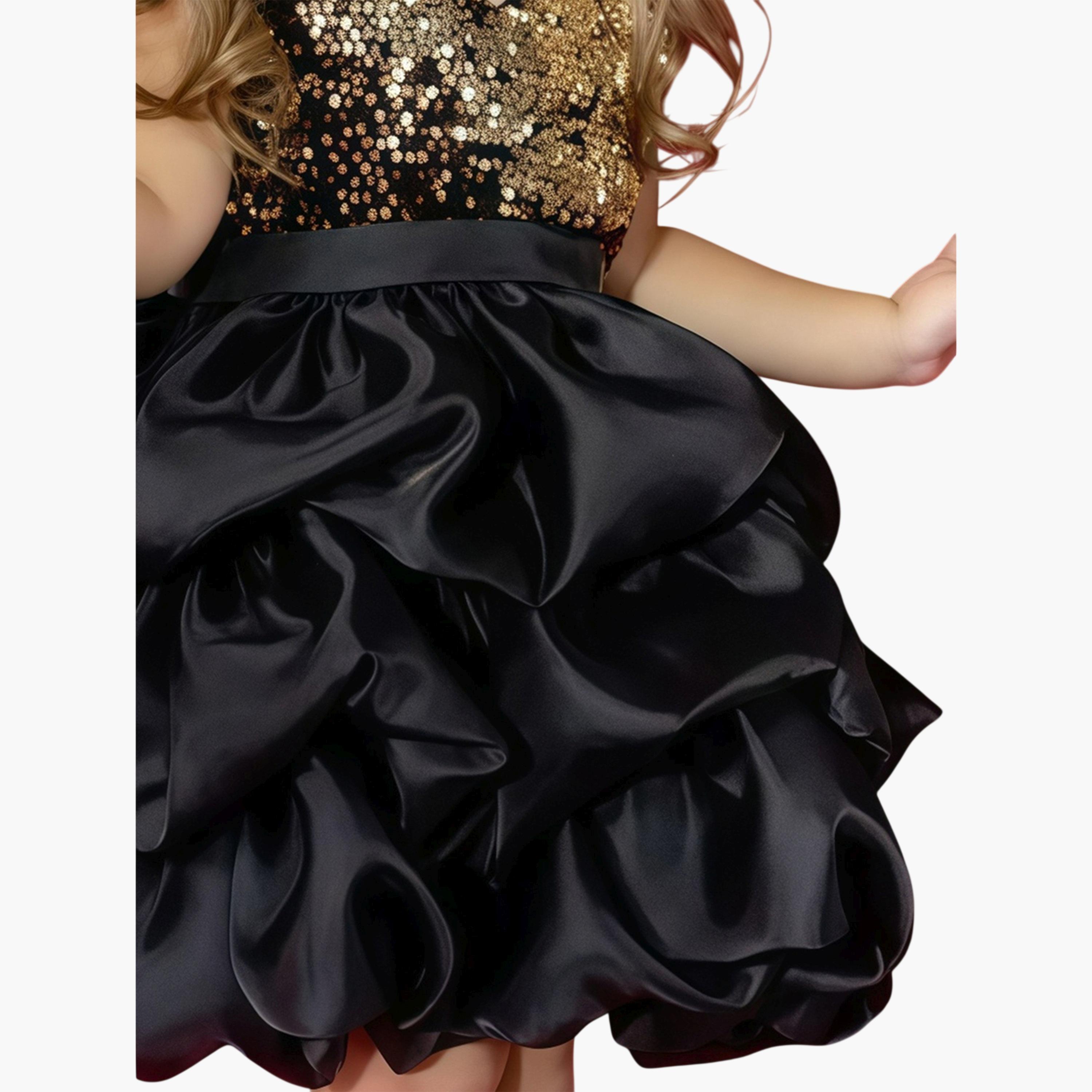 فستان أسود بحافة واسعة بطول الركبة-girls-clothing-dressesandjumpsuits-image-6