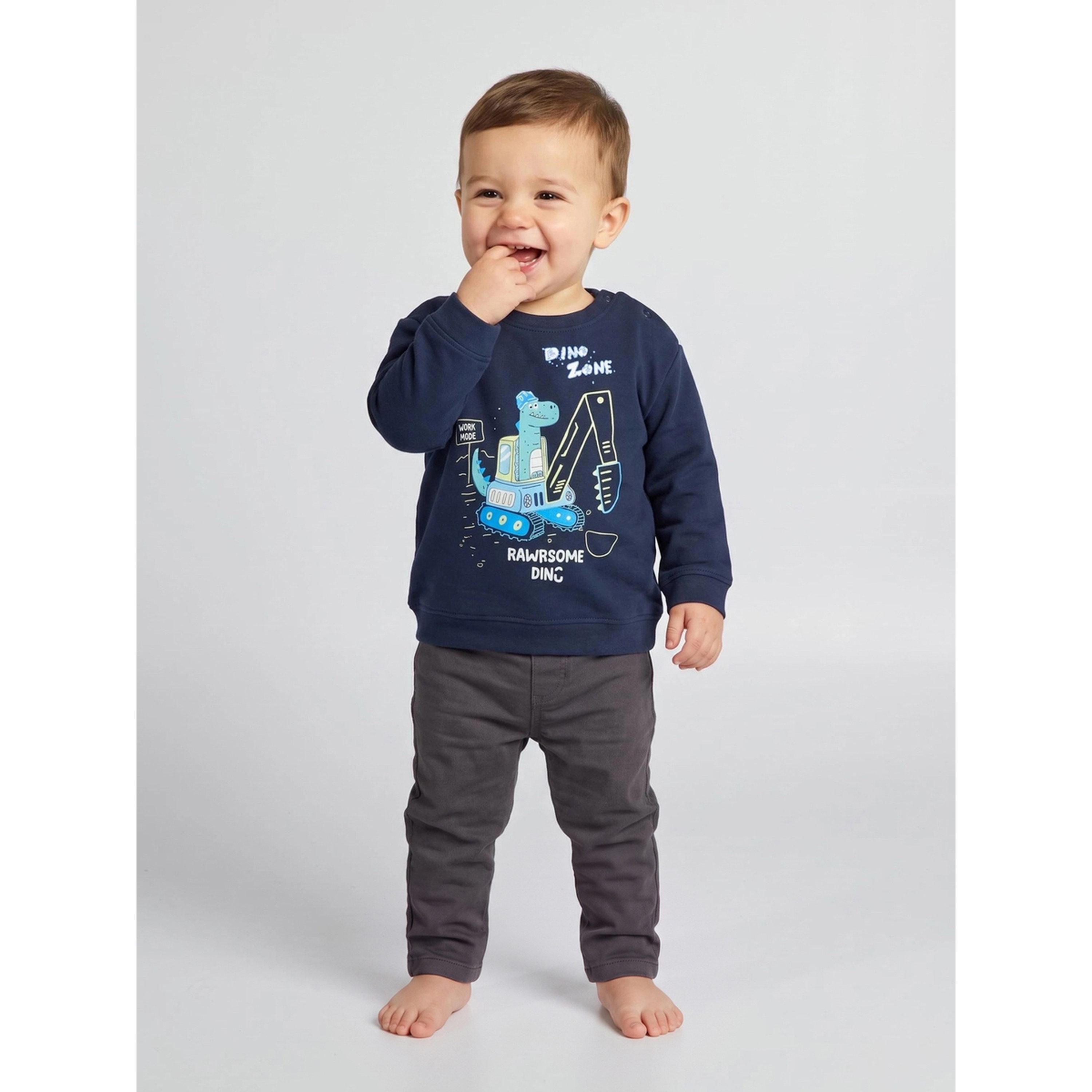 سويت شيرت بقصة عادية وطبعة جرافيك للأطفال الصغار-boys-clothing-sweatshirts-image-2