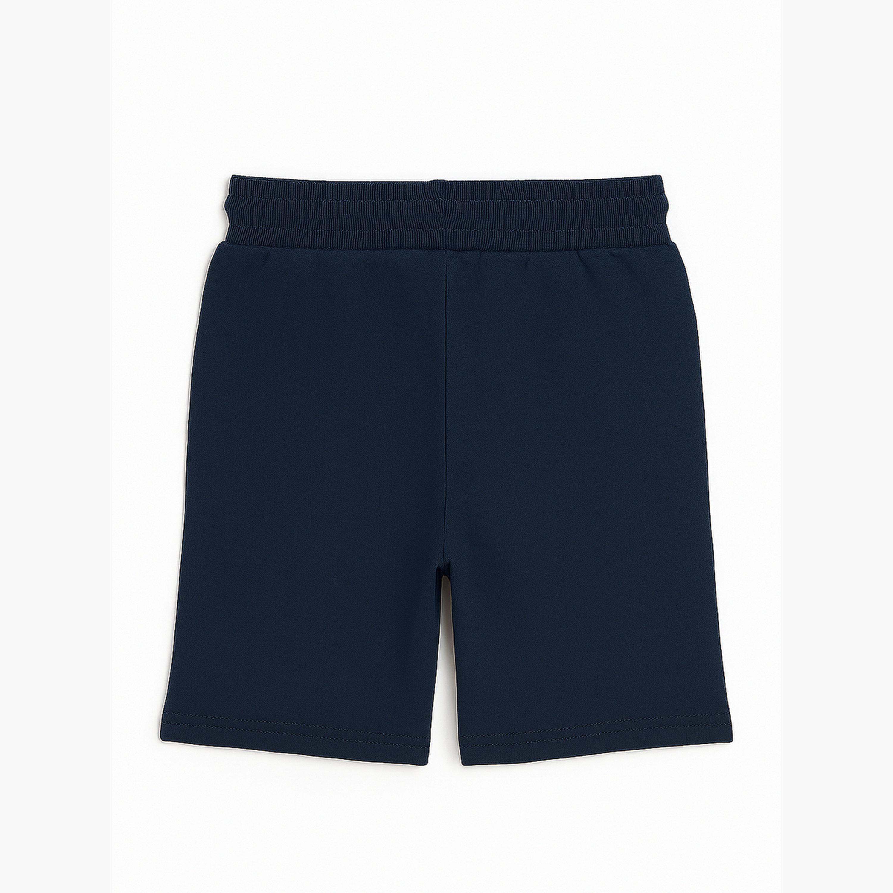 شورت قطن فرنش تيري %100 للأولاد-boys-clothing-bottoms-shorts-image-4