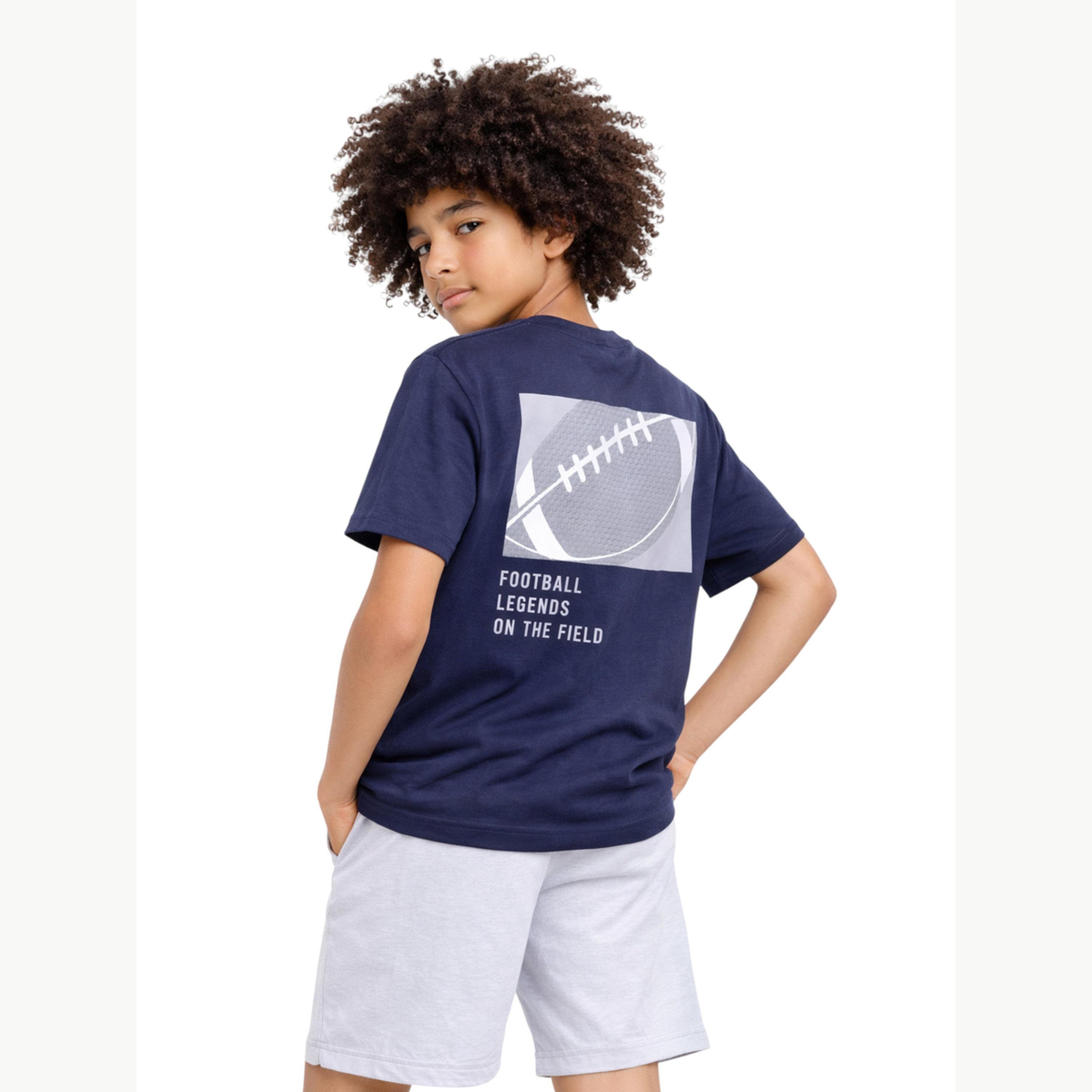 Victor and Jane X Styli Boys Football Graphic T-Shirt and Shorts Set-boys-clothing-setsandcoords-image-4