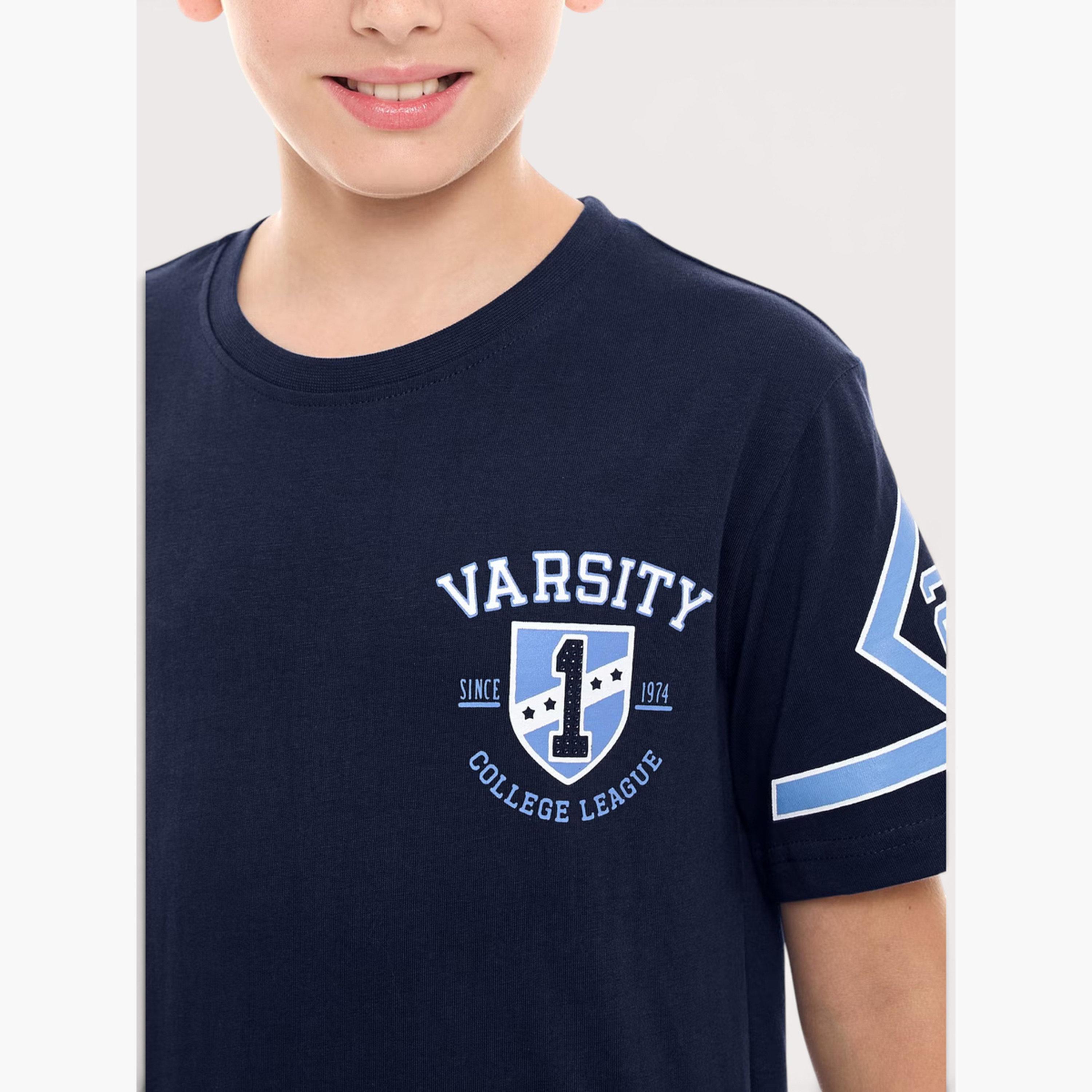 Victor and Jane X Styli Boys Varsity Print T-Shirt-boys-clothing-tshirtsandpolos-image-6