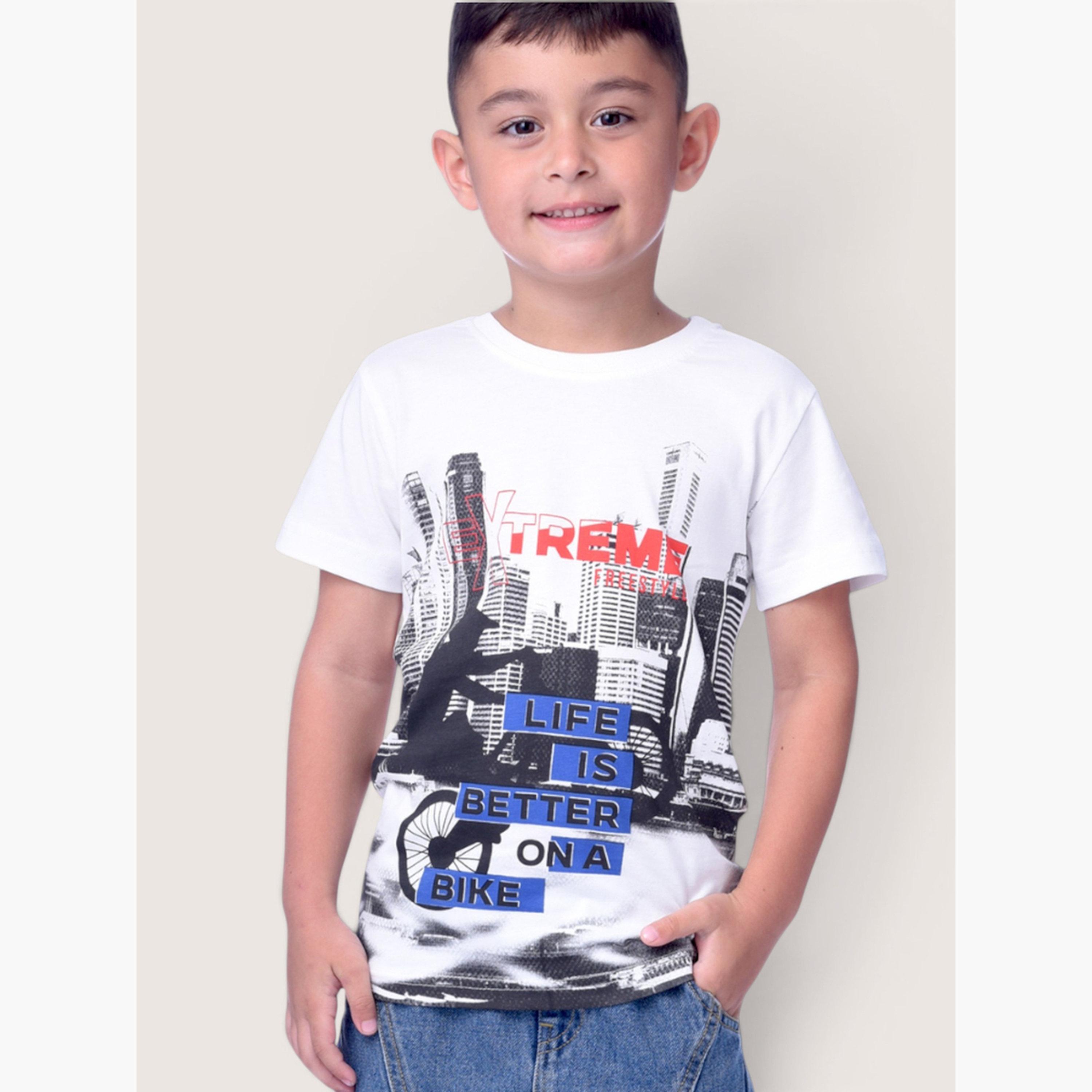 مجموعة من 3 قطع تيشيرت بطبعة للأولاد-boys-clothing-tshirtsandpolos-image-6