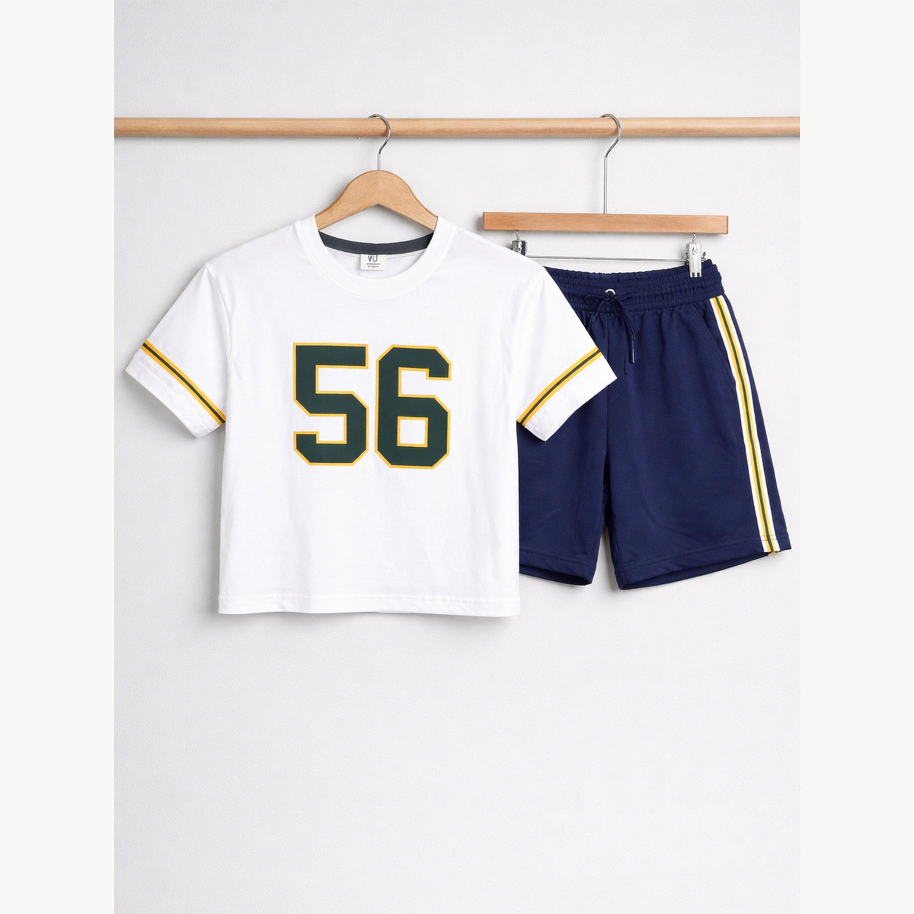 مجموعة من شورت وتيشيرت جيرسي كاليفورنيا 56 للأولاد-boys-clothing-setsandcoords-image-3