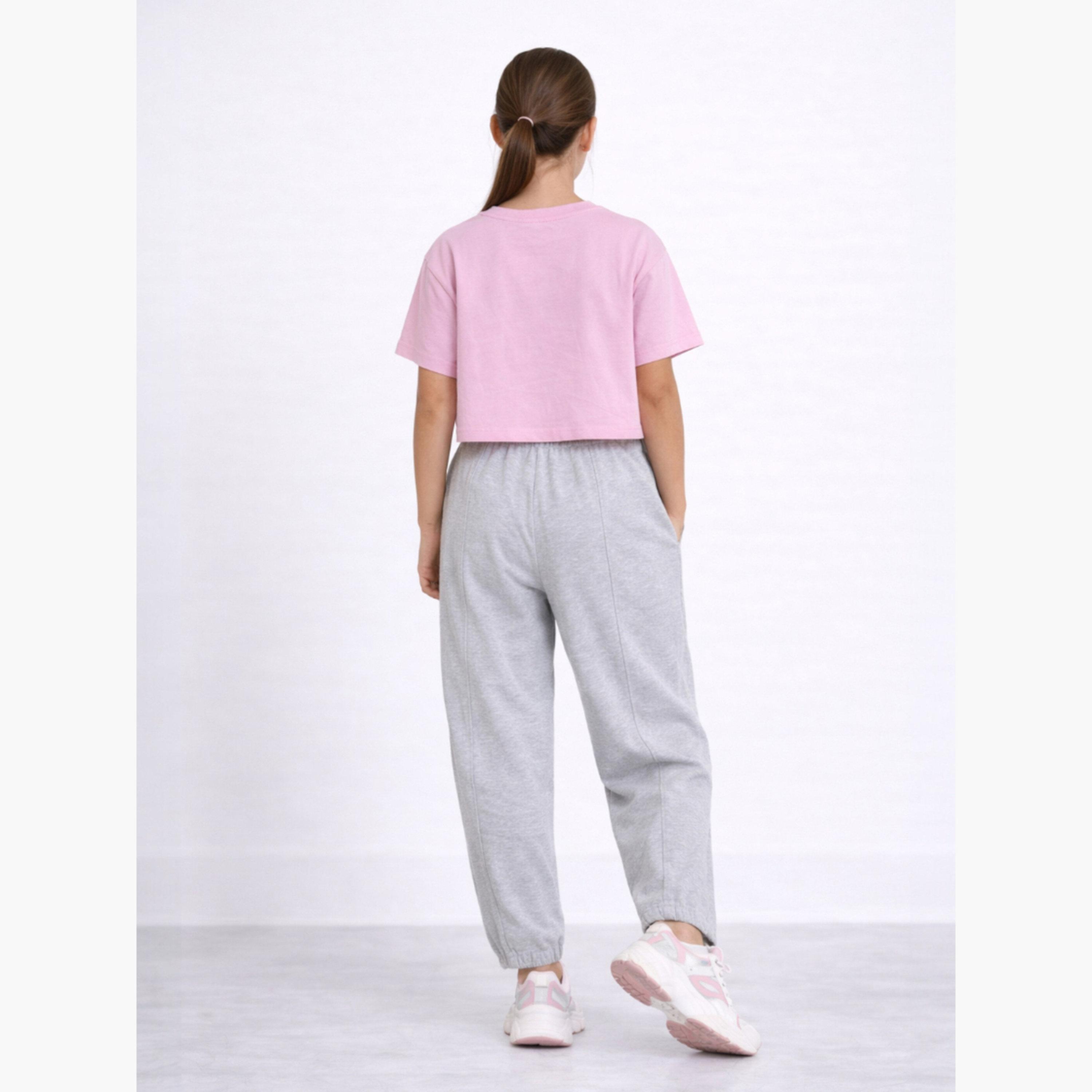 مجموعة من جوغر وتيشيرت بقصة بوكسي بطبعة-girls-clothing-setsandcoords-image-2