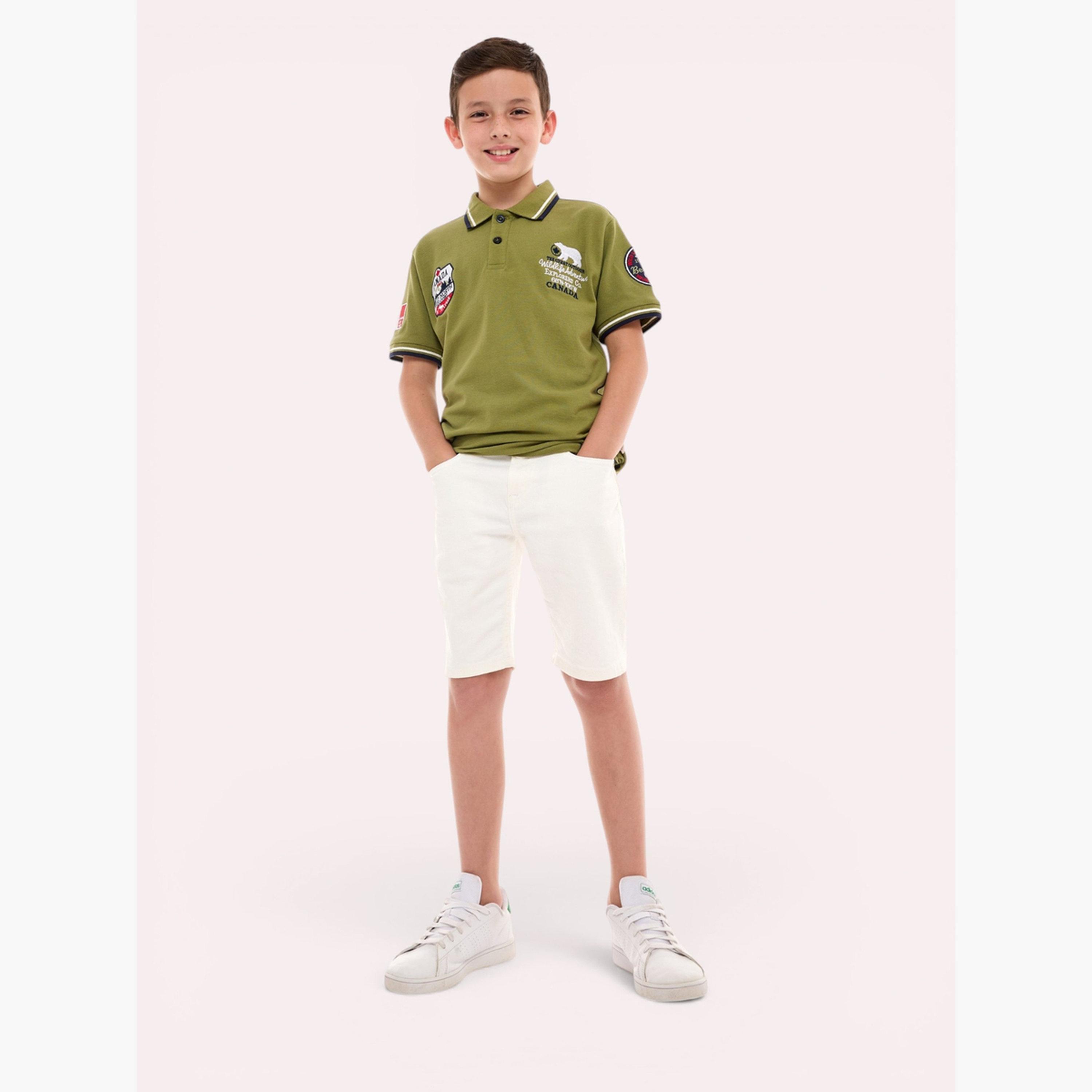تيشيرت بولو مطرز للأولاد-boys-clothing-tshirtsandpolos-image-4