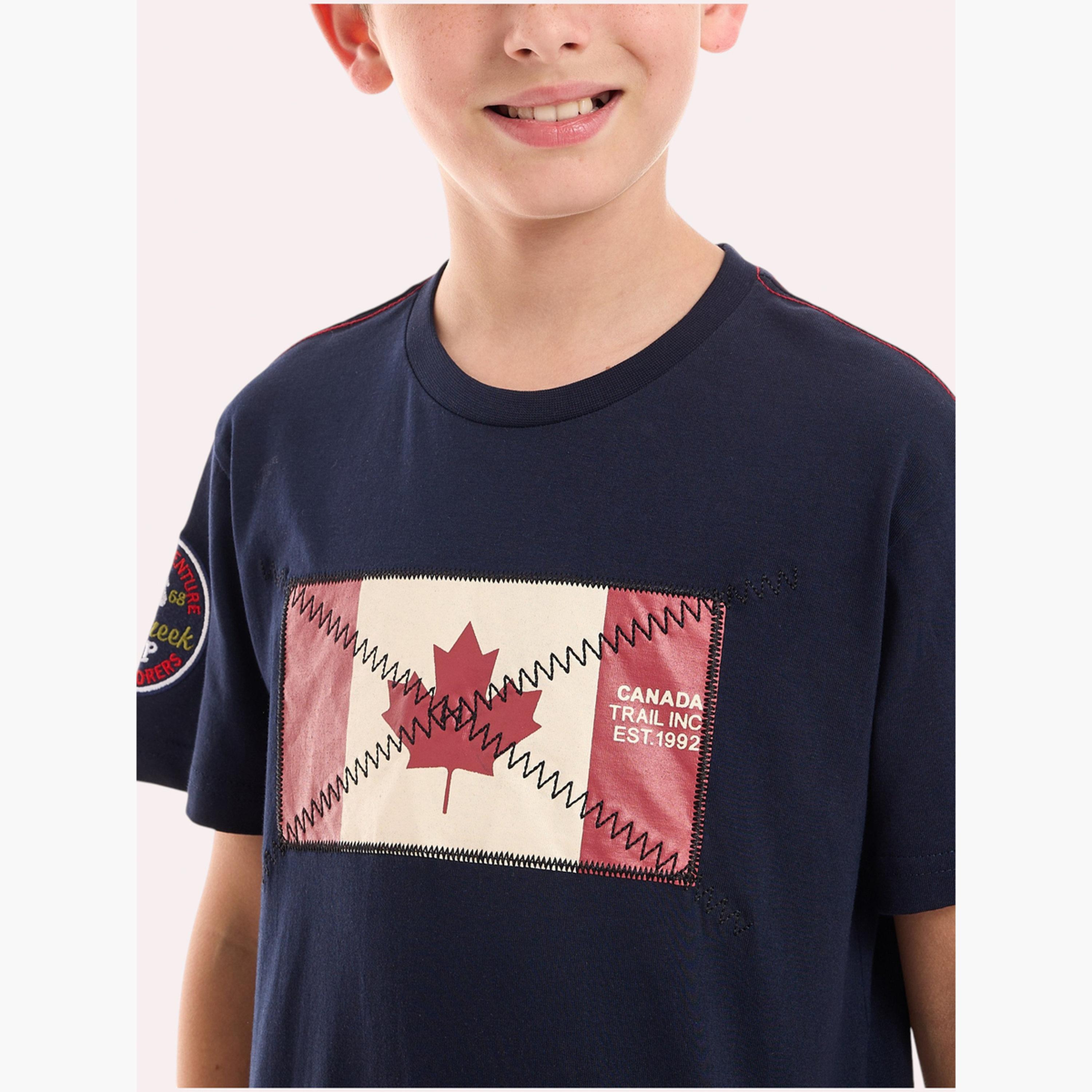 Victor and Jane X Styli Boys Round Neck Cotton T-Shirt-boys-clothing-tshirtsandpolos-image-6