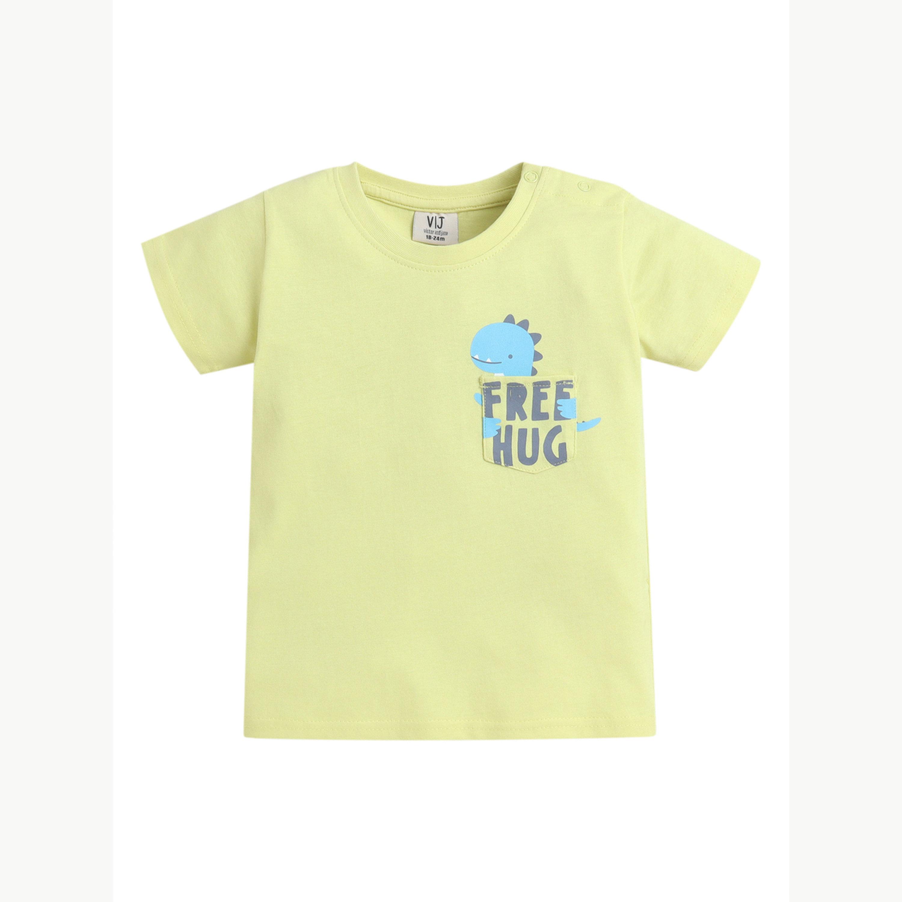 مجموعة من 4 شورتات وتيشيرتات بطبعات للأولاد-boys-clothing-setsandcoords-image-3