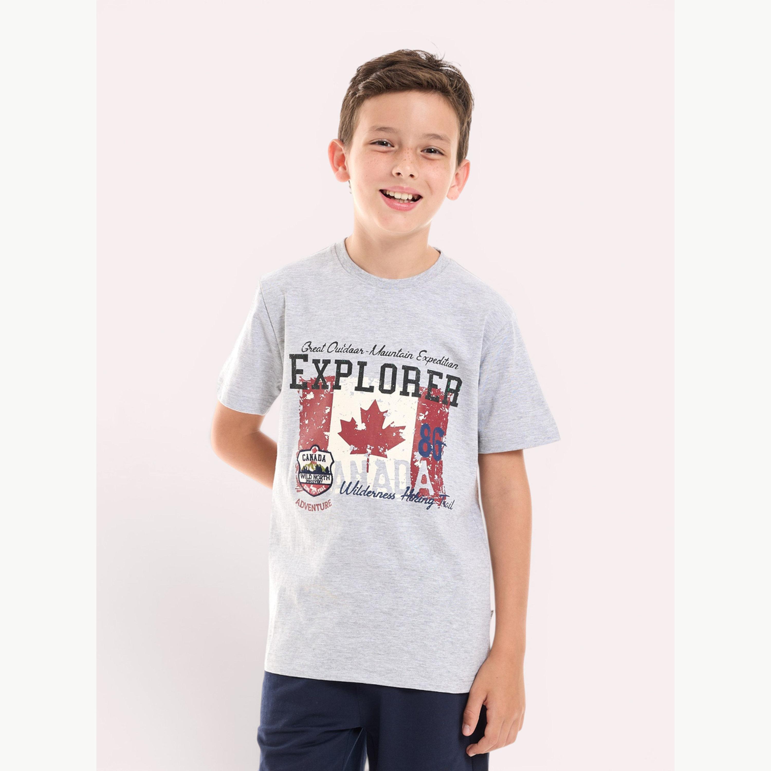 Victor and Jane X Styli Boys Graphic Print Round Neck T-Shirt-boys-clothing-tshirtsandpolos-image-1