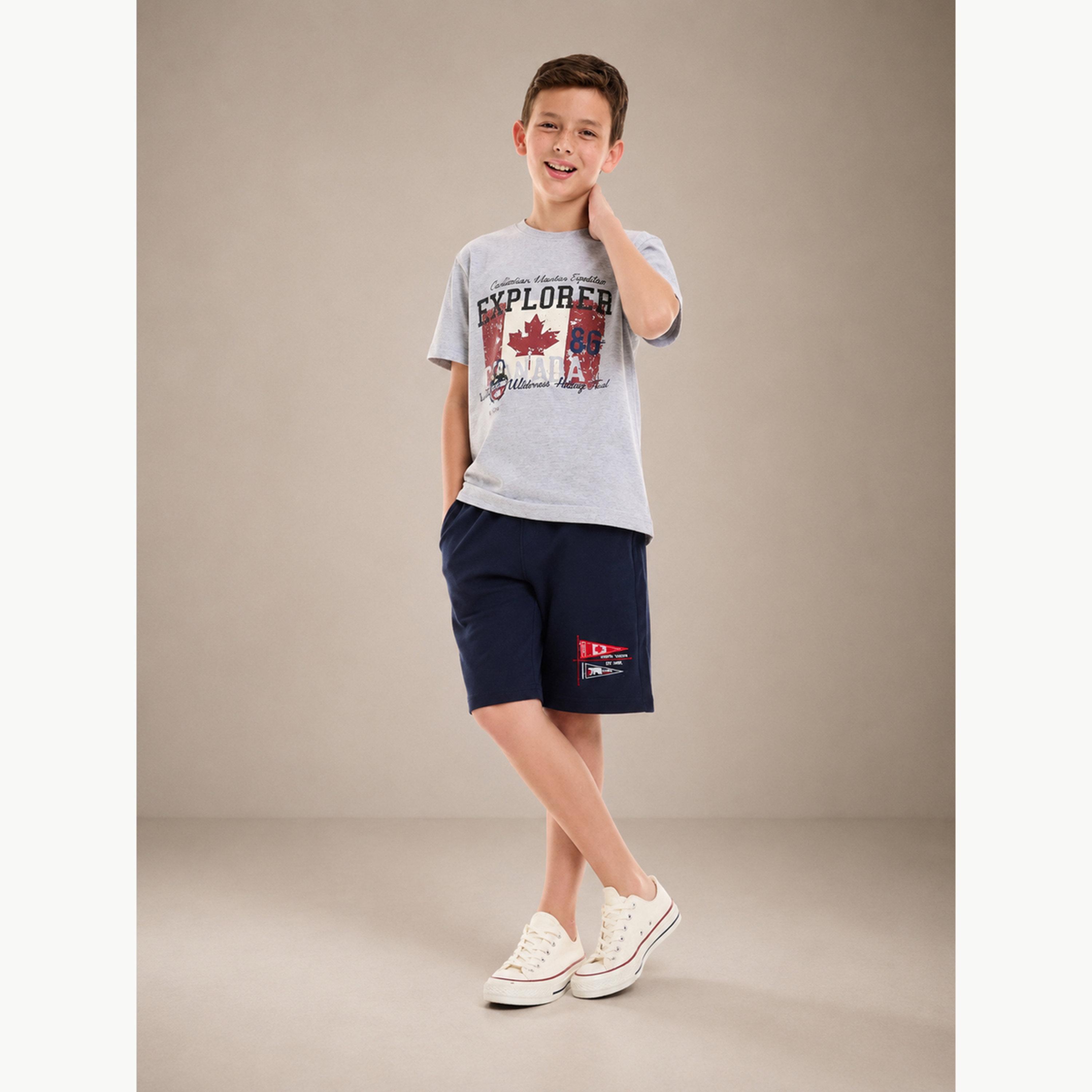 Victor and Jane X Styli Boys Graphic Print Round Neck T-Shirt-boys-clothing-tshirtsandpolos-image-2